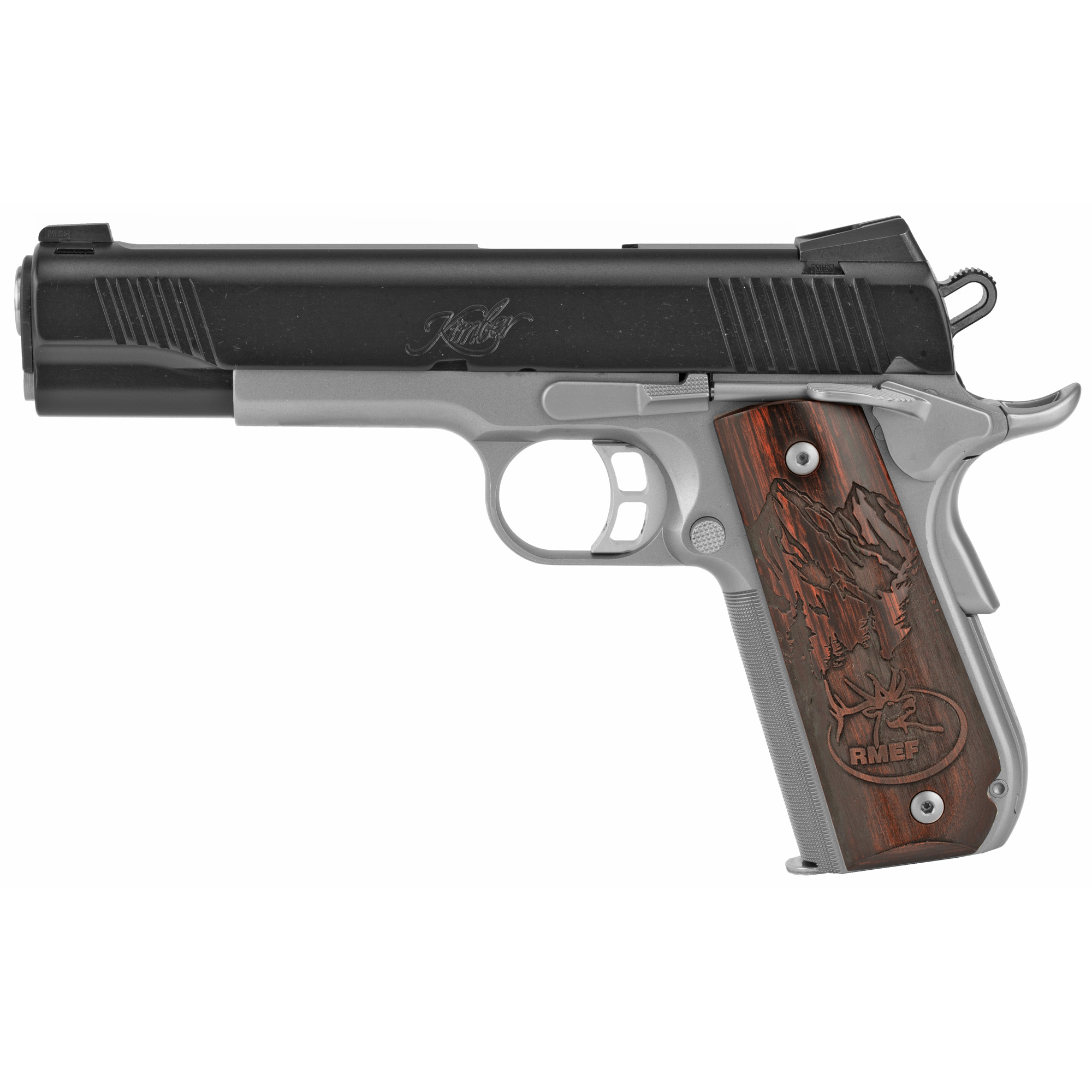 Kimber Camp Guard 1911 5″ 10mm 8rd Tritium Night Sights – Silver