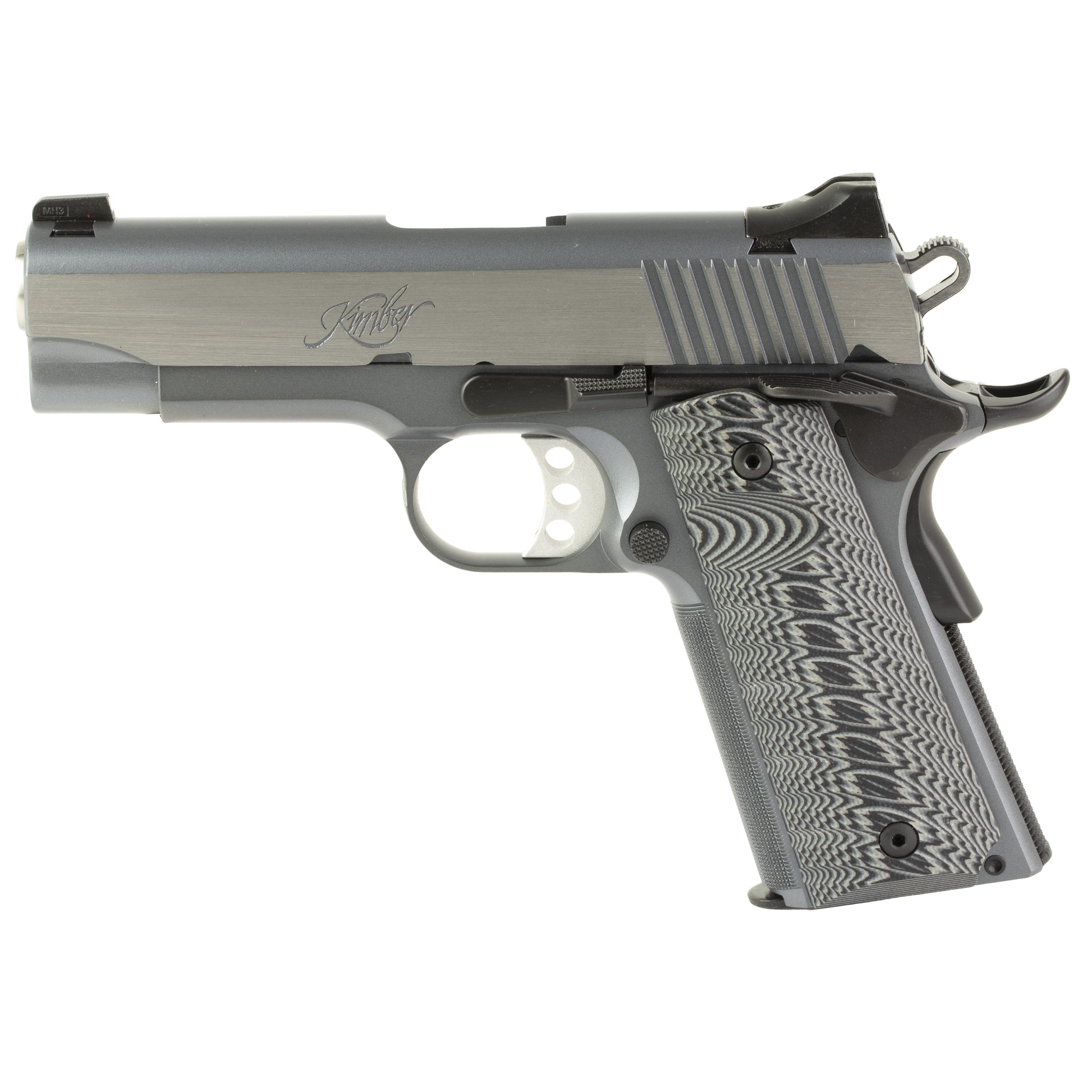 Kimber Eclipse Pro 1911 4″ 45 ACP 7rd Tritium Night Sights – Gray, Silver