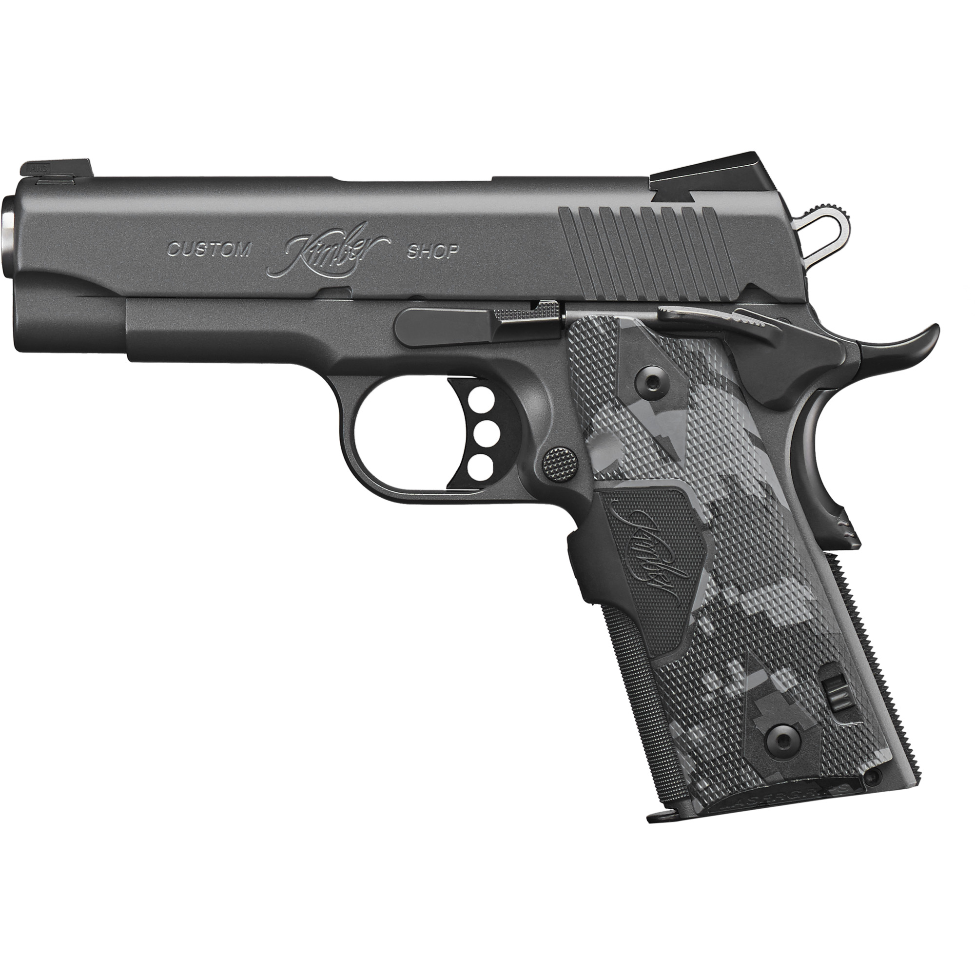 Kimber Pro Covert 1911 4″ 45 ACP 7rd Tritium Night Sights – Gray