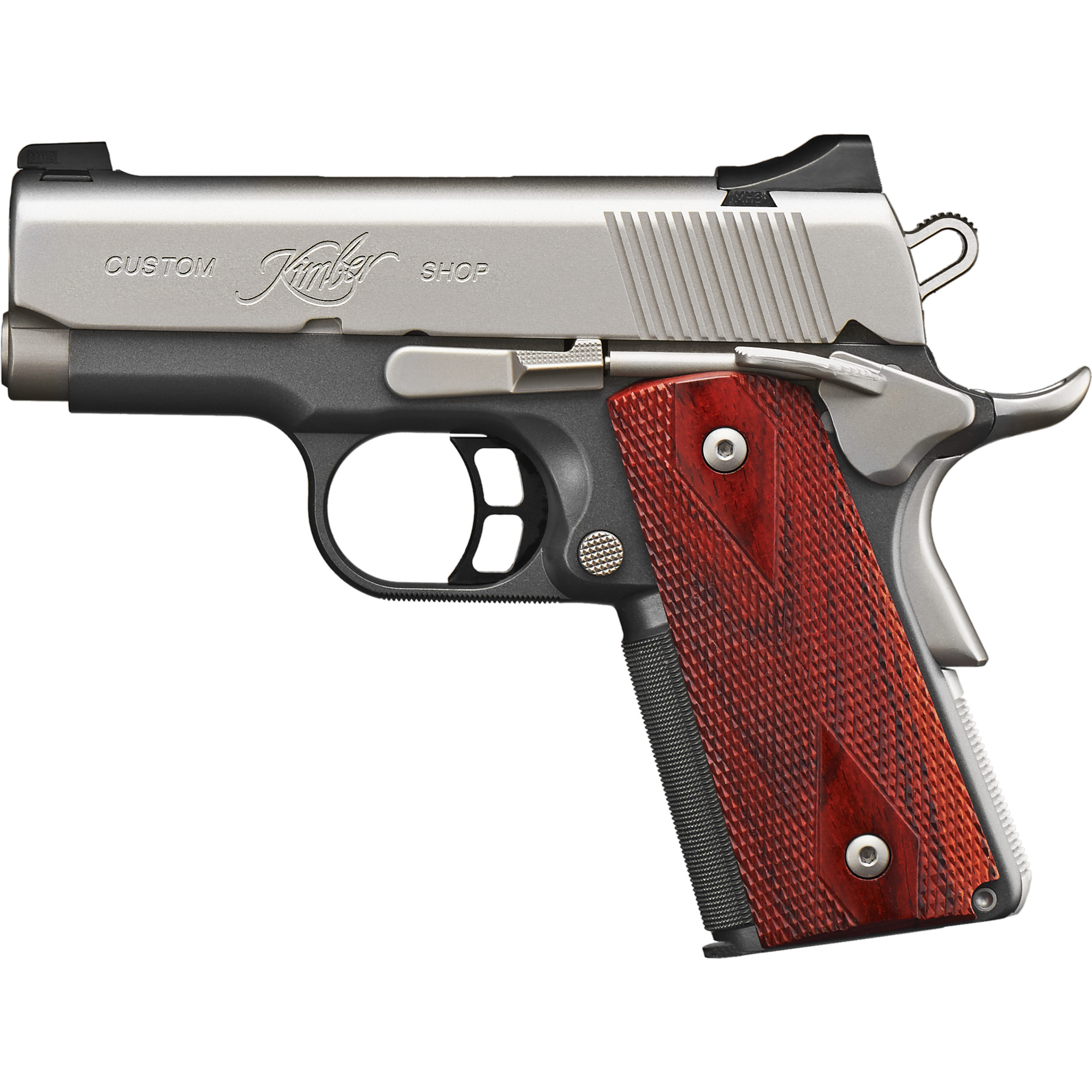 Kimber ULTRA CDP 1911 3″ 45 ACP 7rd Tritium Night Sights – Black, Gray