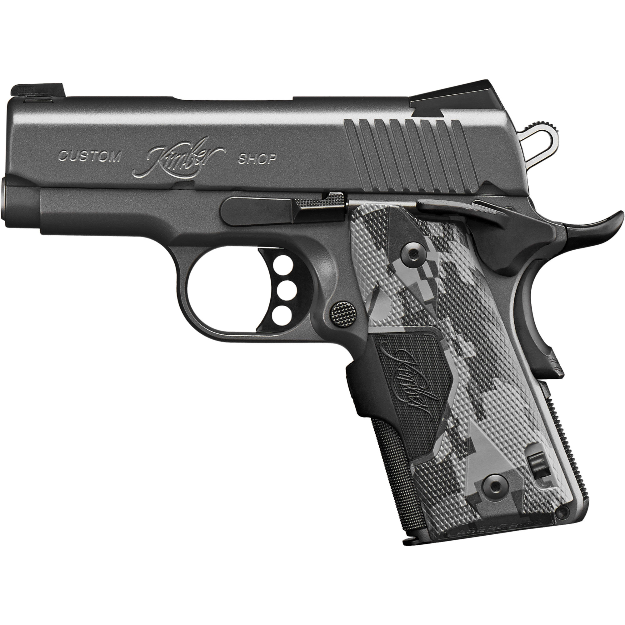 Kimber Ultra Covert 1911 3″ 45 ACP 7rd Tritium Night Sights – Gray