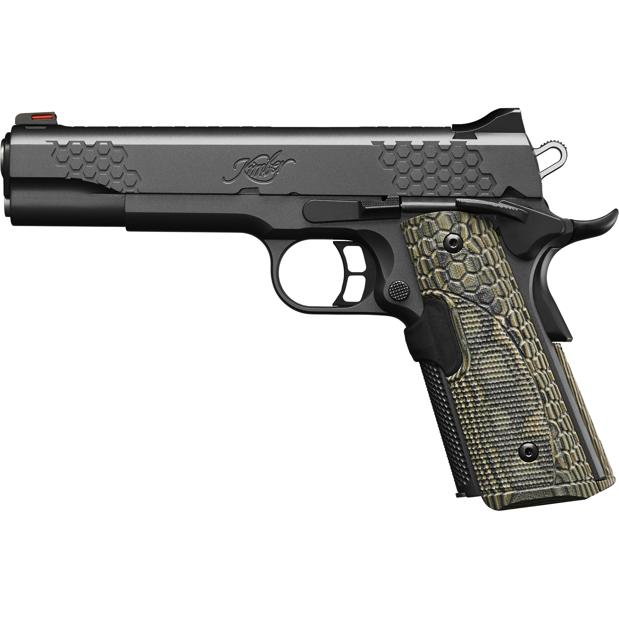 Kimber KHX CUSTOM 1911 5″ 45 ACP 8rd Tritium Night Sights – Black