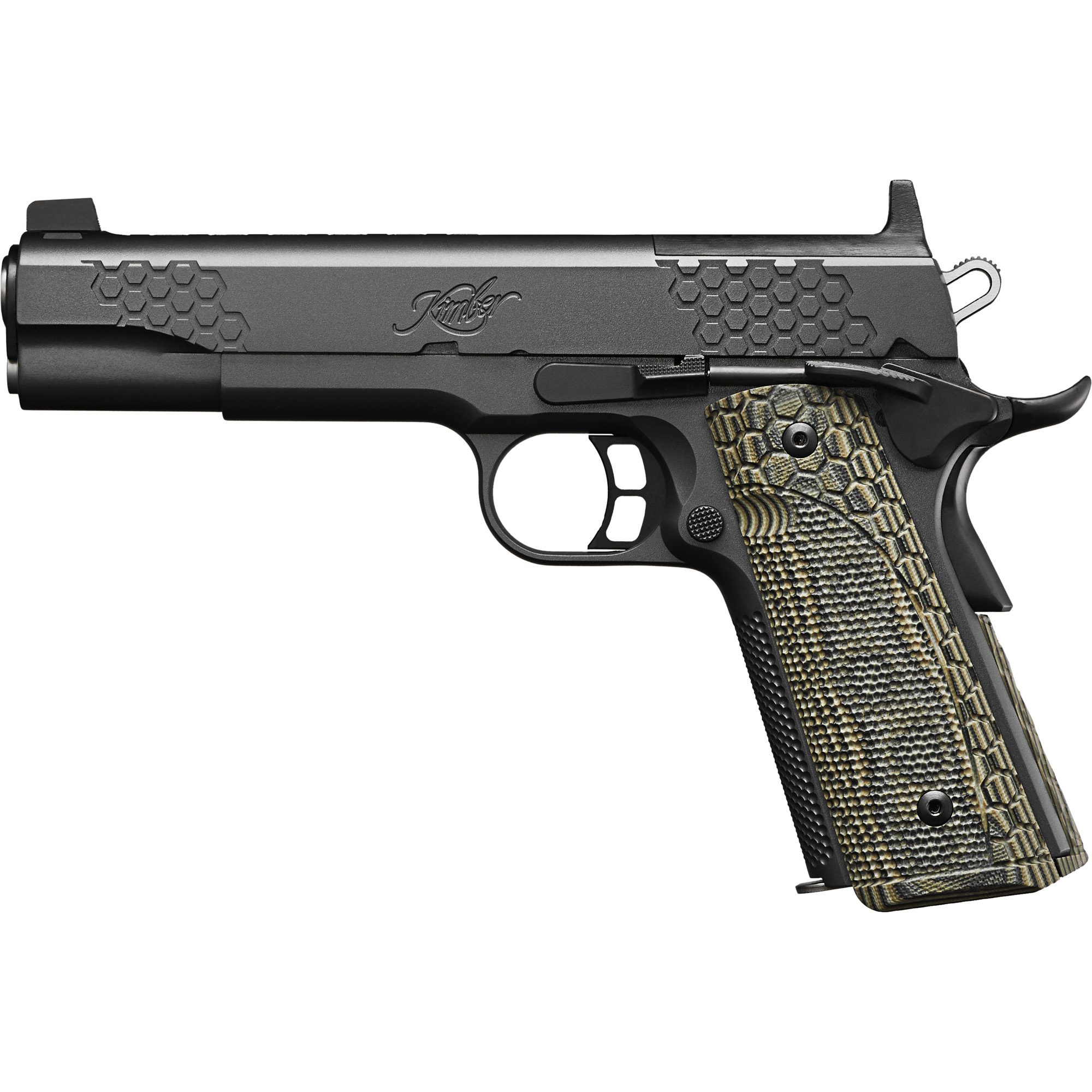 Kimber KHX CUSTOM 1911 5″ 45 ACP 8rd Optics Ready – Black