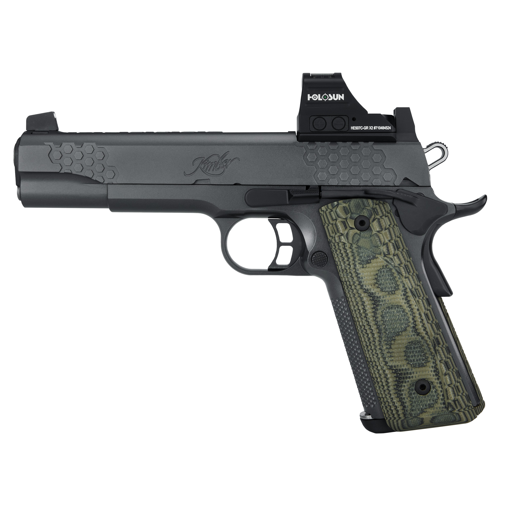 Kimber KHX CUSTOM (OI) 1911 5″ 9mm 9rd Optics Ready – Black