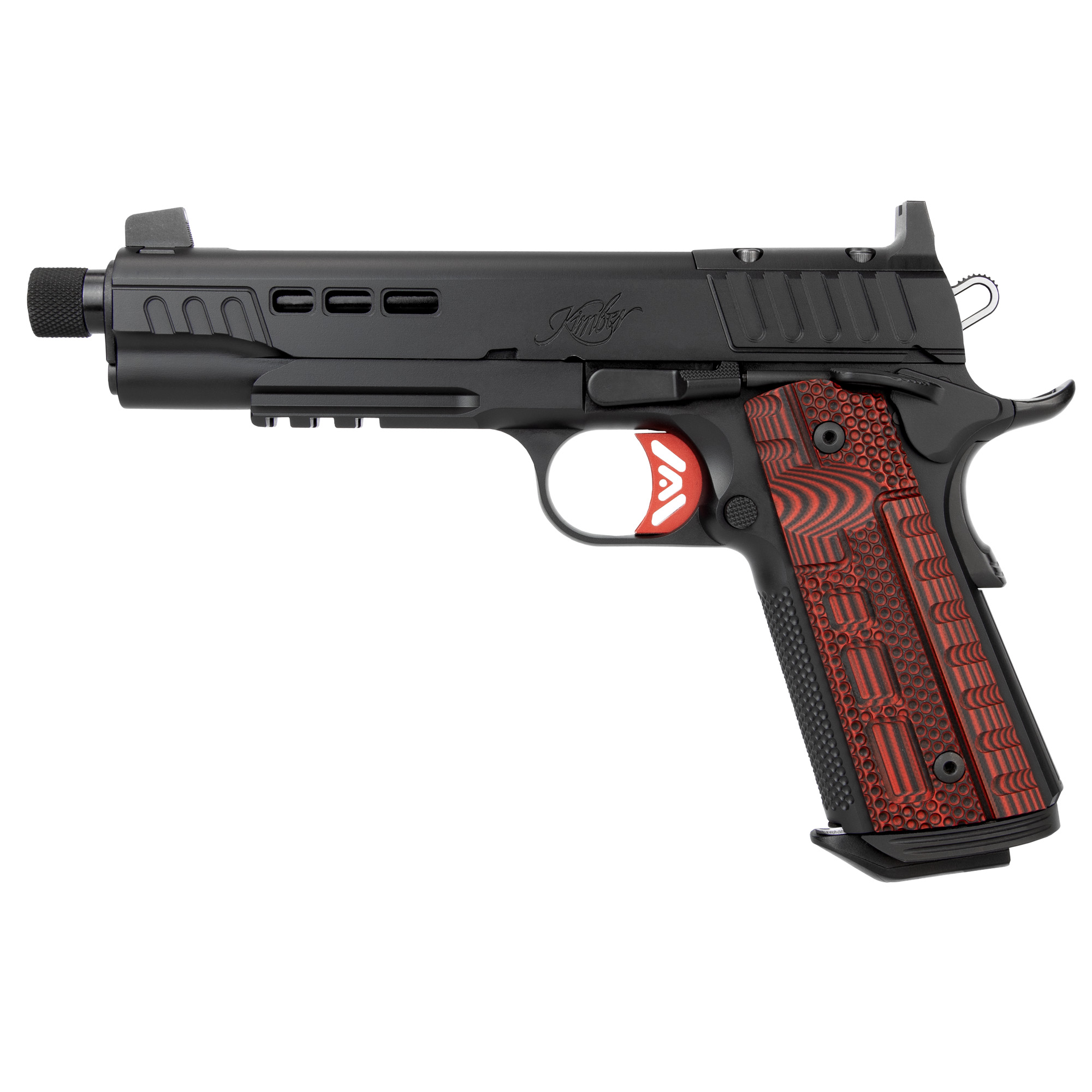 Kimber Rapide Heat 1911 5.5″ 9mm 9rd Optics Ready – Black, Red