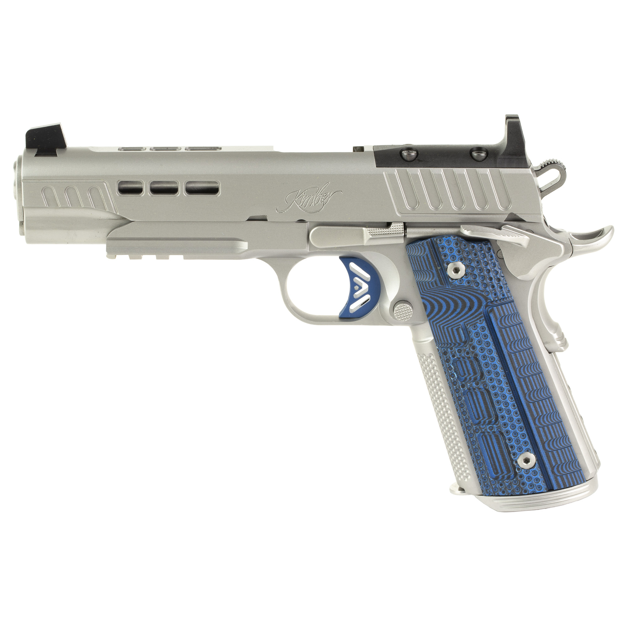 Kimber Rapide Ice 1911 5″ 45 ACP 8rd Optics Ready – Silver