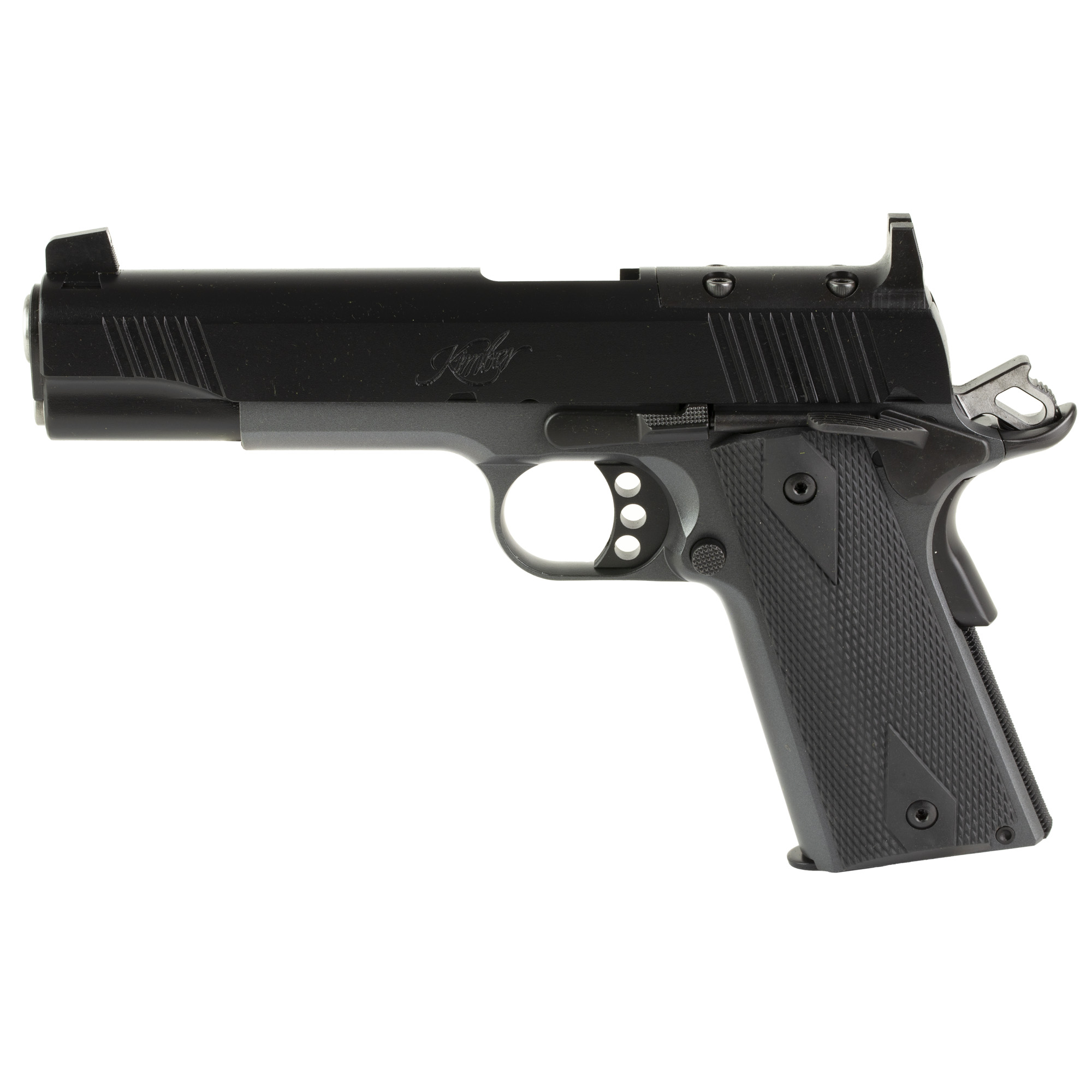 Kimber Custom LW Shadow Ghost 1911 5″ 45 ACP 8rd Optics Ready – Black, Gray