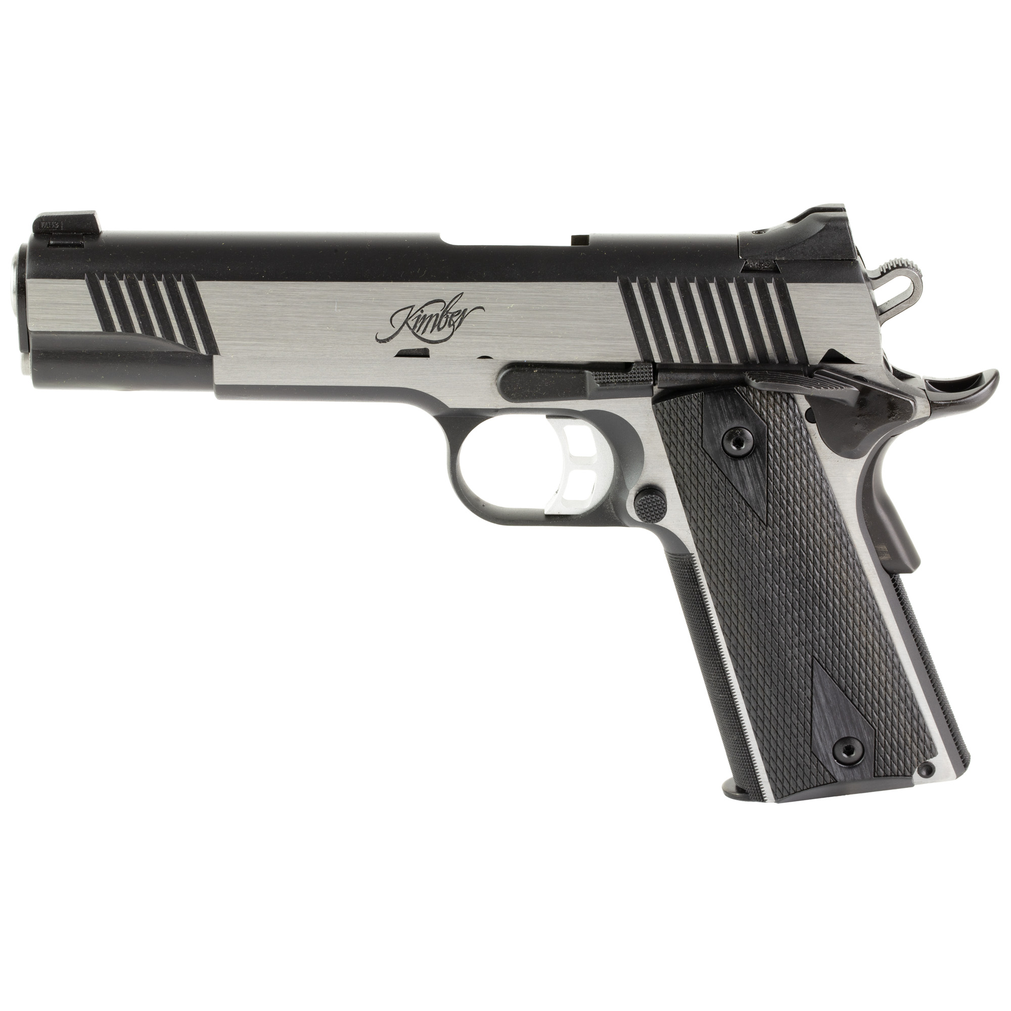 Kimber Eclipse Custom II 1911 5″ 45 ACP 8rd Night Sights – Silver