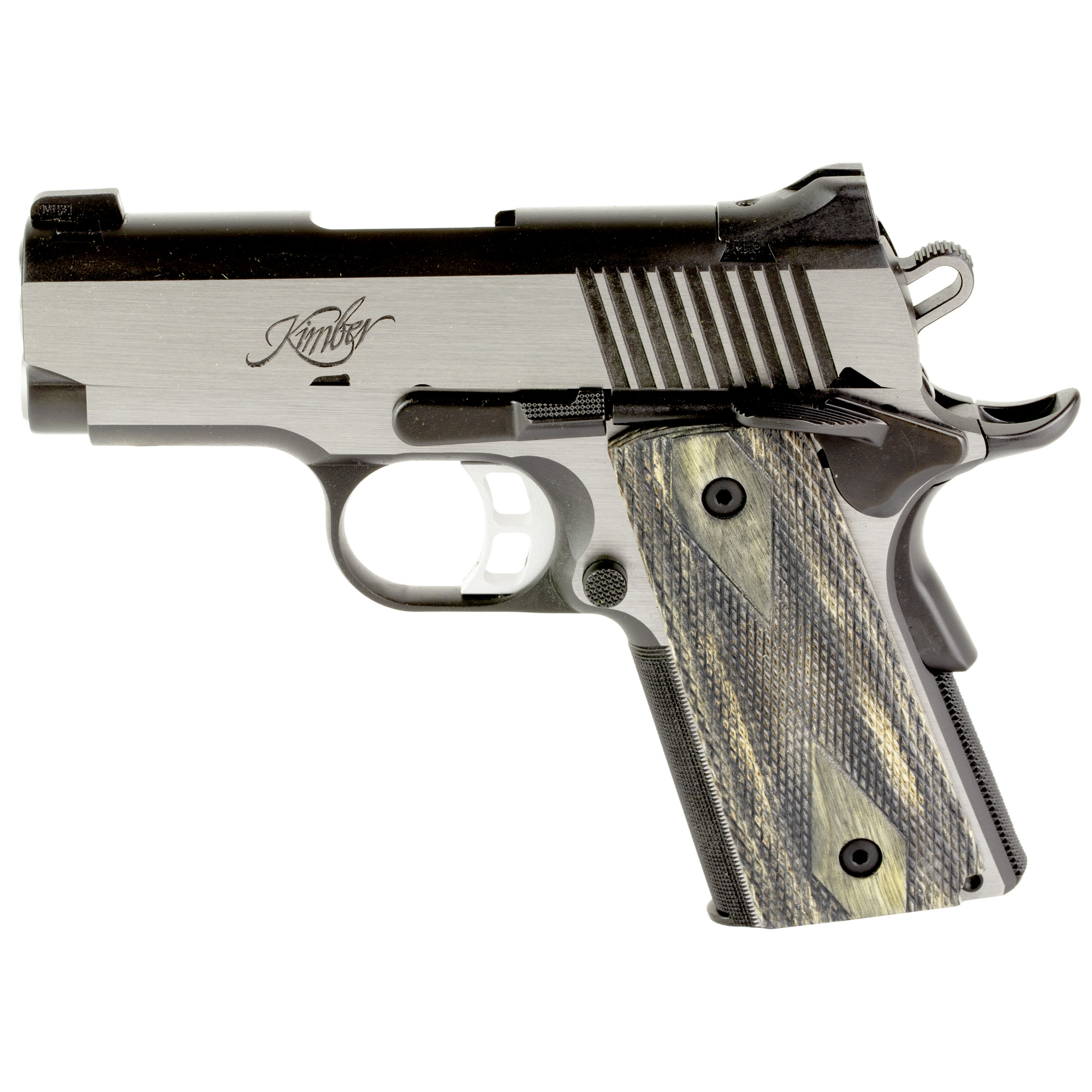 Kimber Eclipse Ultra II 1911 3″ 45 ACP 7rd Night Sights – Silver