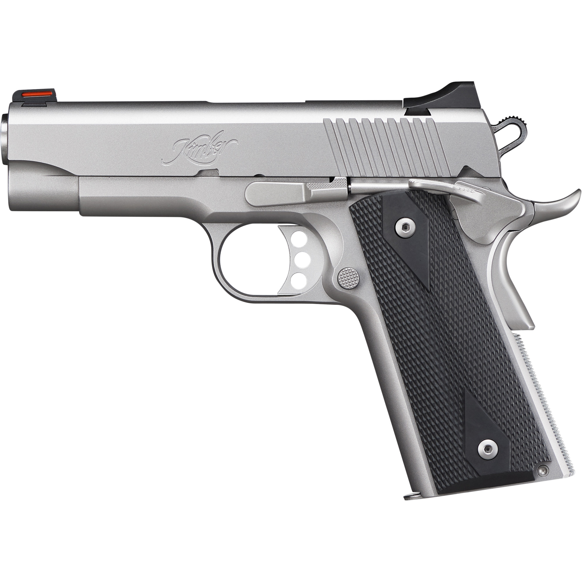 Kimber Pro Carry HD II 1911 4″ 38 Super 9rd Fiber Optic – Silver