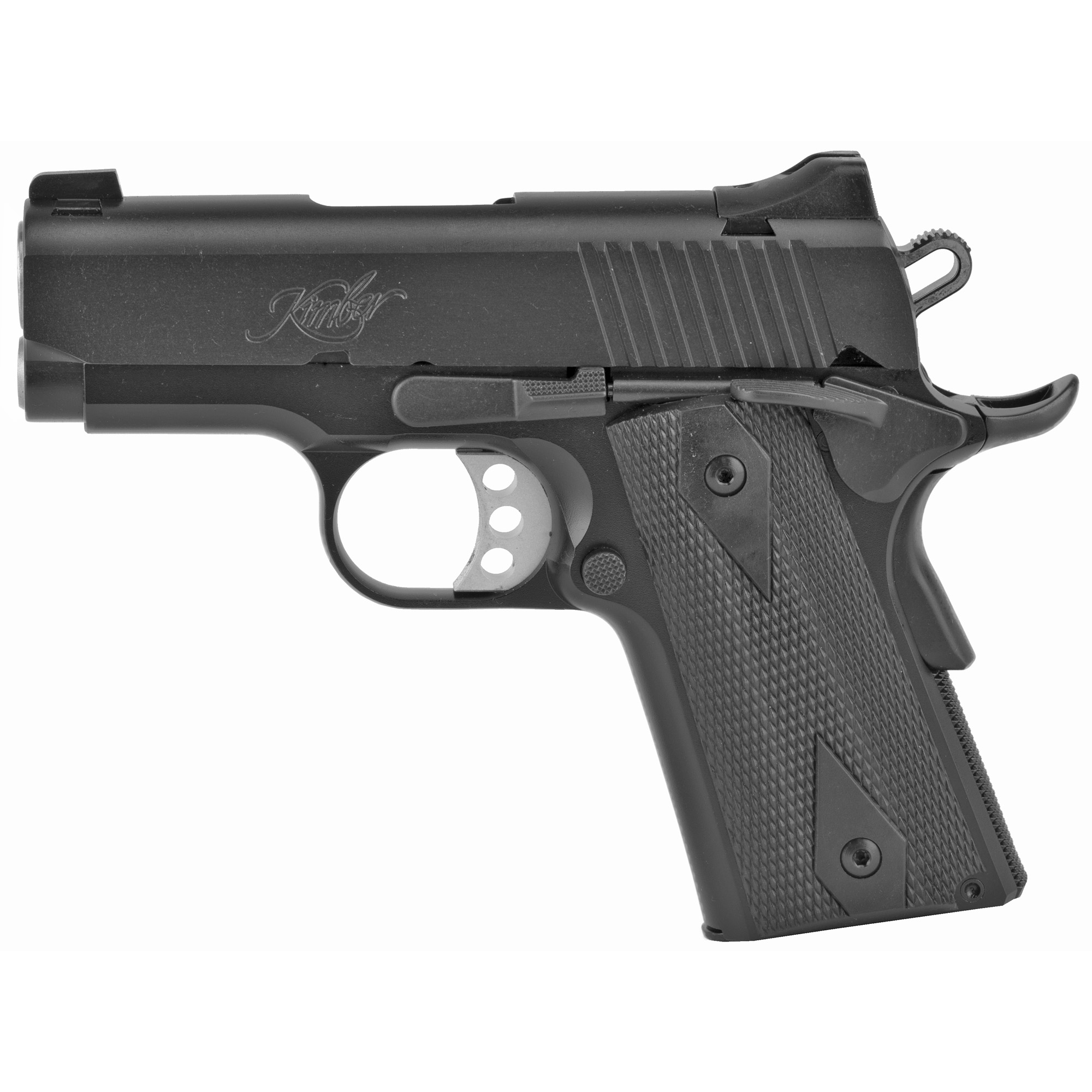 Kimber Ultra Carry II Cali 1911 3″ 45 ACP 7rd White Dot Sights – Black