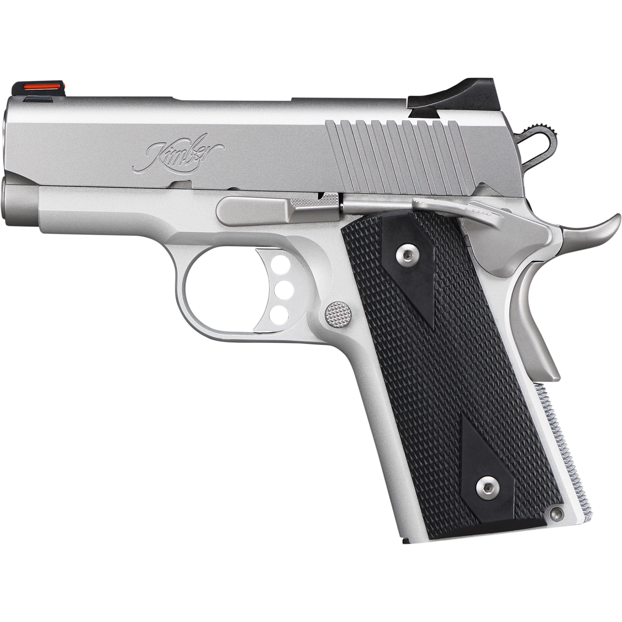 Kimber Stainless UC II 1911 3″ 45 ACP 7rd Fiber Optic – Silver