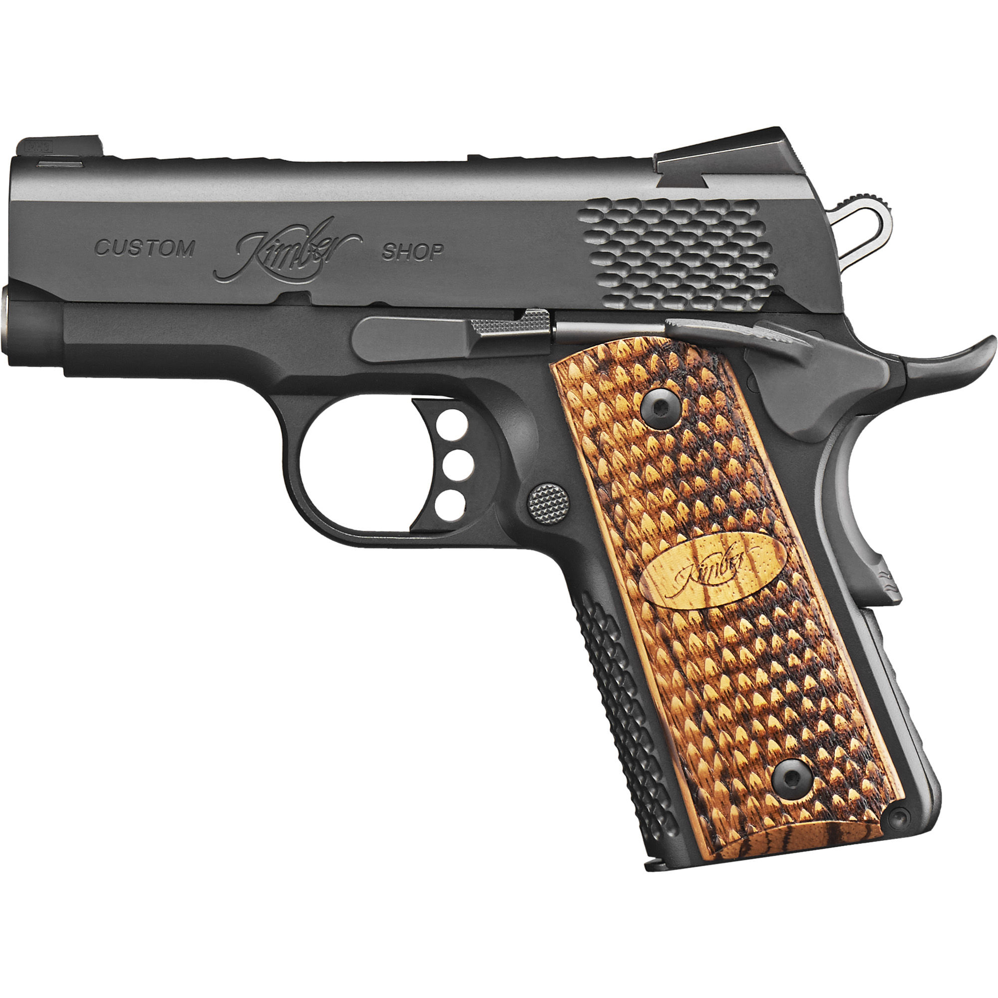 Kimber Ultra Raptor II 1911 3″ 45 ACP 7rd Tritium Night Sights – Black