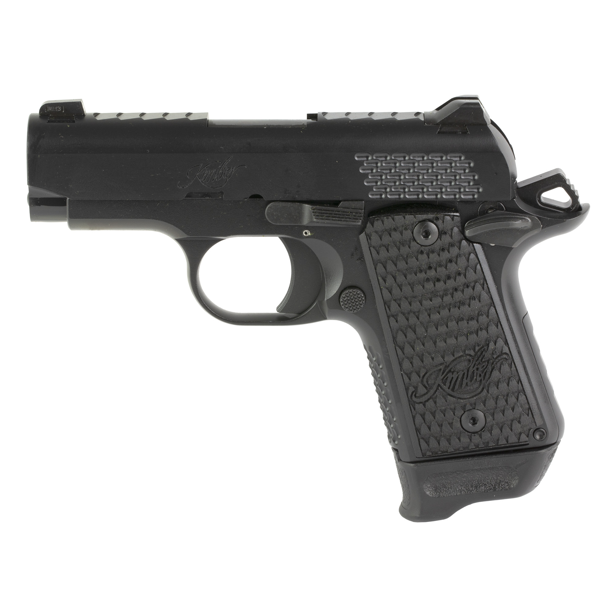 Kimber Micro 9 Raptor Shadow Single Action 3.15″ 9mm 7rd TRUGLO TFX Tritium/Fiber-Optic Day/Night – Black