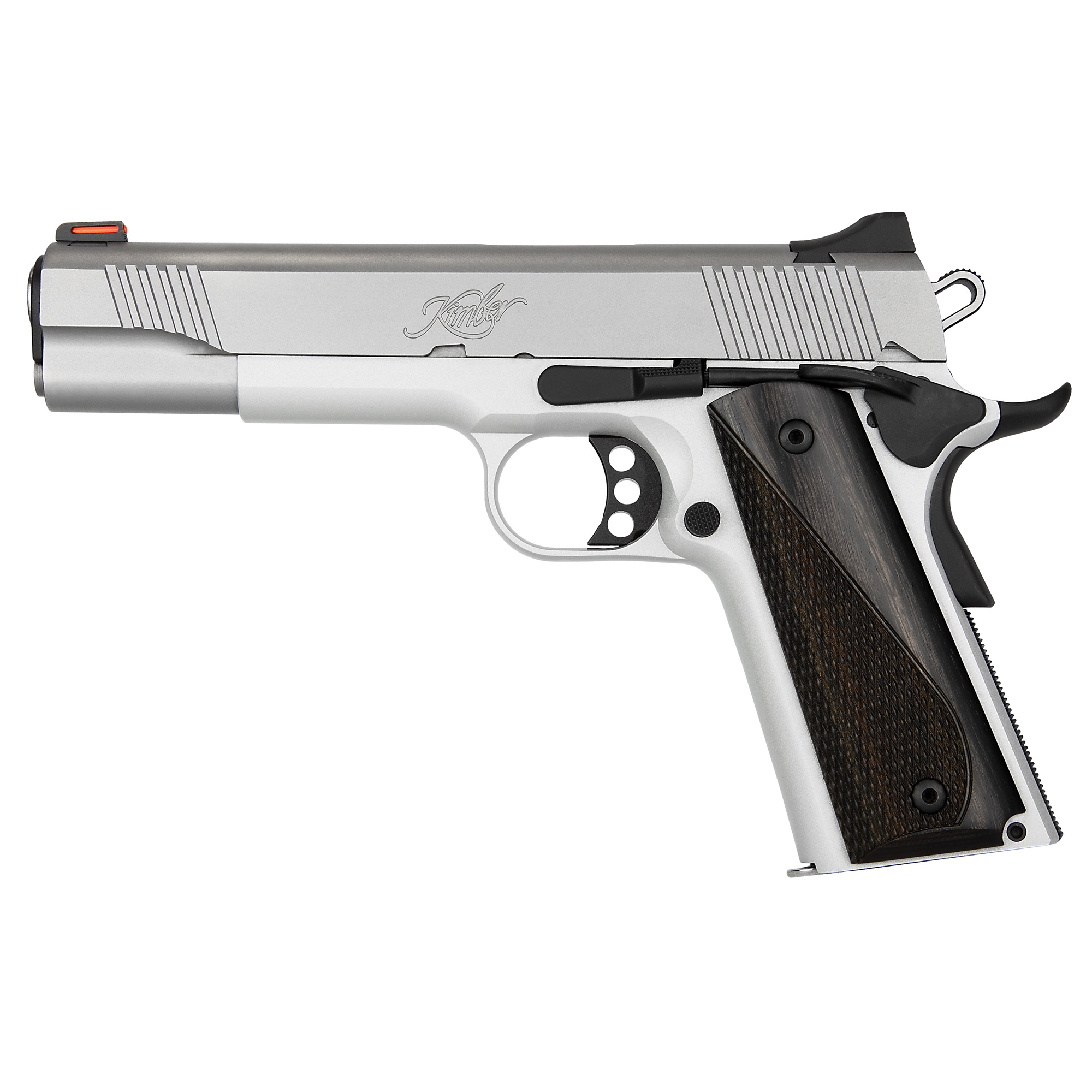 Kimber STAINLESS LW ARCTIC 1911 5″ 9mm 9rd Fiber Optic – Silver