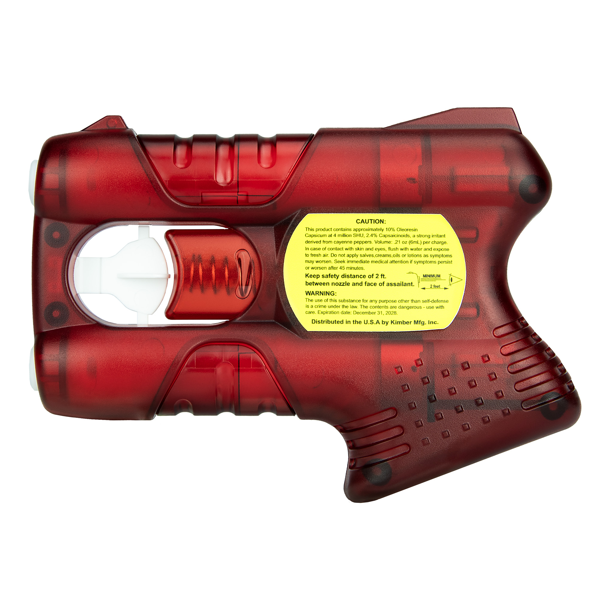 Kimber Pepperblaster III Pepper Spray – Red