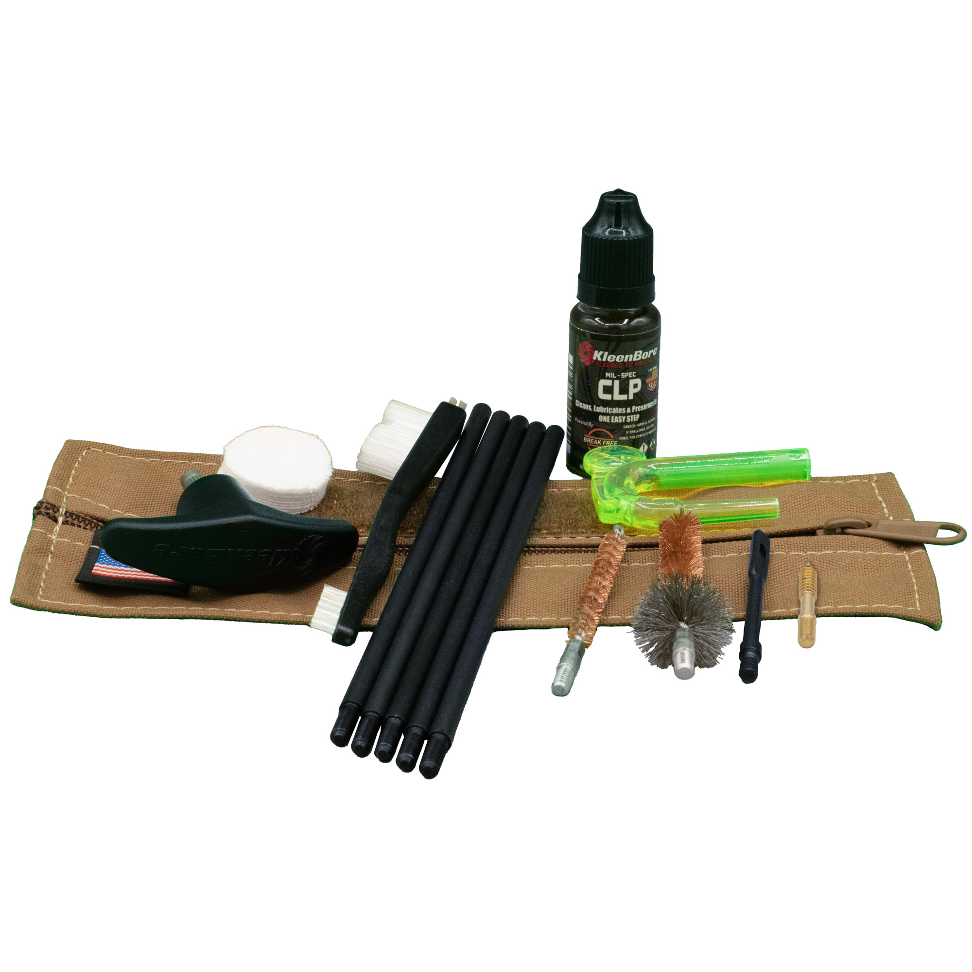 Kleen-Bore .223/5.56MM Rifle Compact Military/LE 556 Rifle Tactical Kit Cleaning Kit