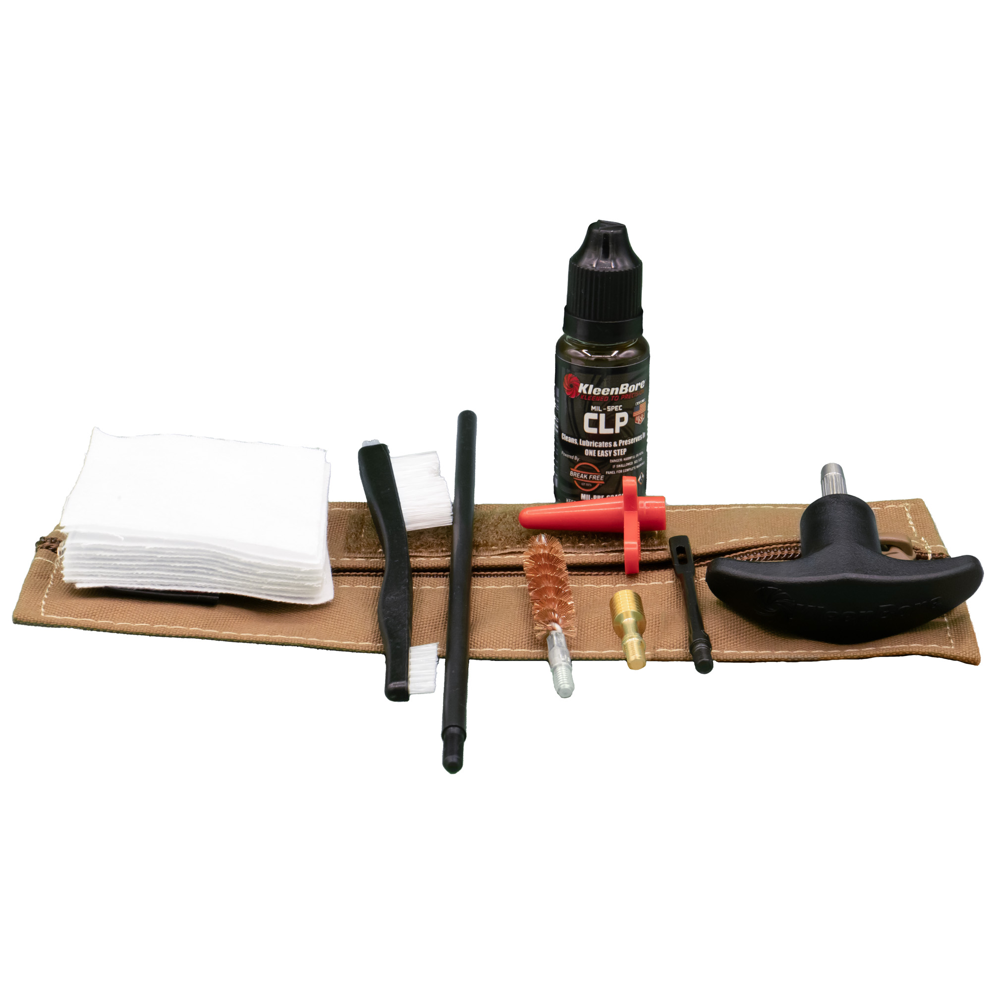 Kleen-Bore 9mm Compact Military/LE 9mm Handgun Tactical Kit Cleaning Kit