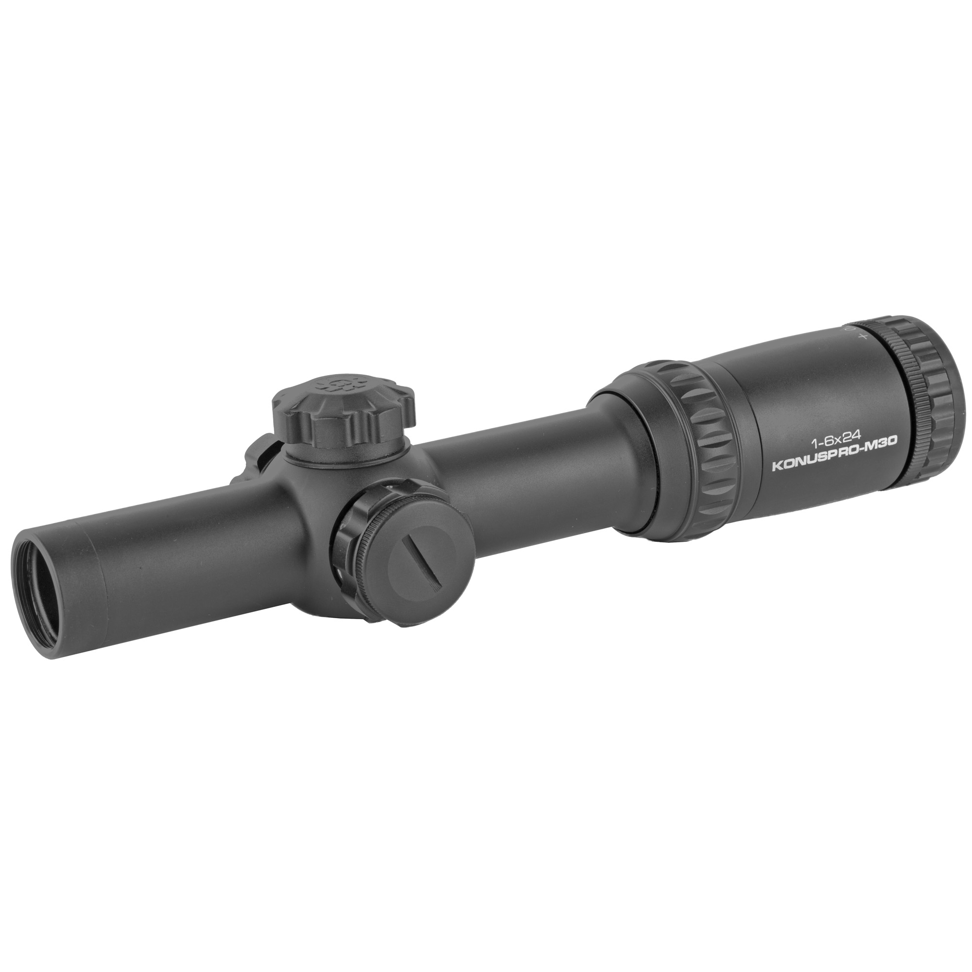 Konus Pro M30 Riflescope Illuminated 1-6X Rifle Scope 30mm – Black