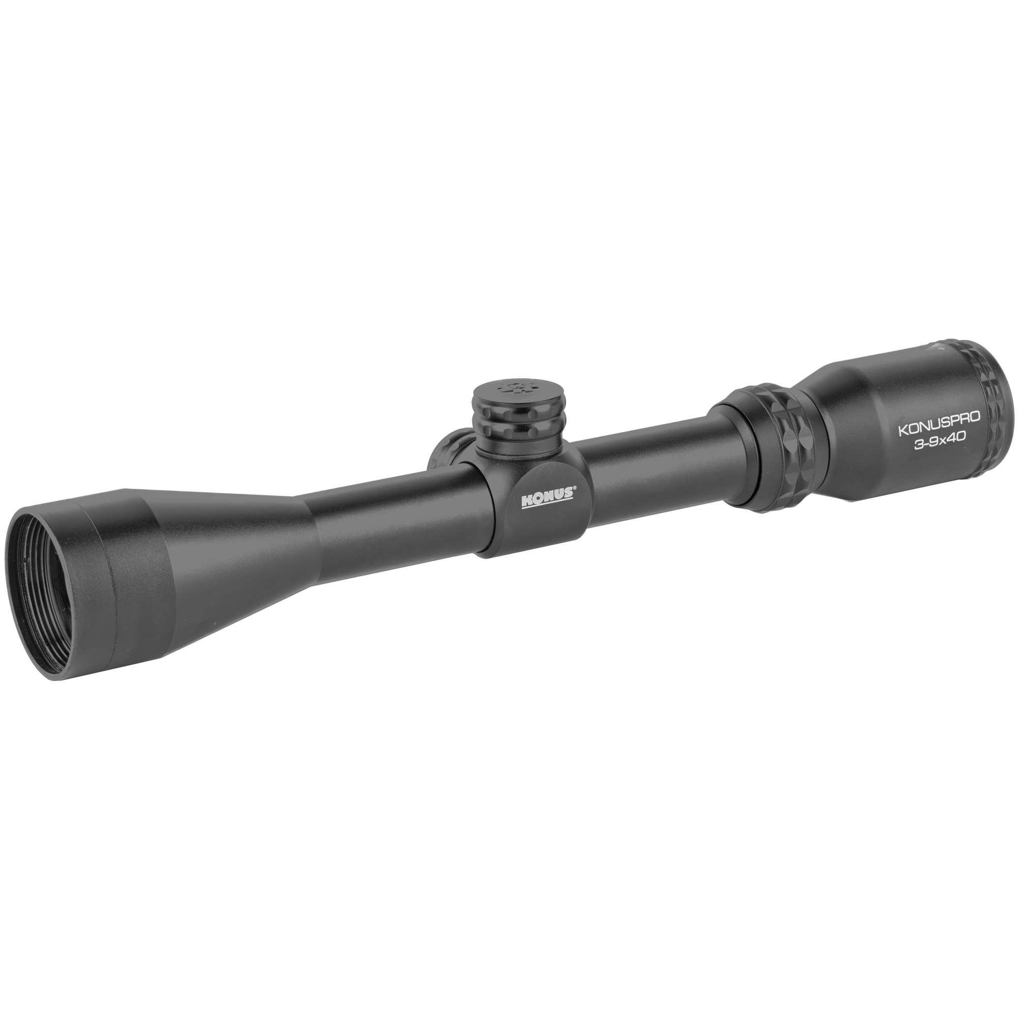 Konus Pro 550 Etched 550 Yard Ballistic 3-9X Rifle Scope 1″ – Black