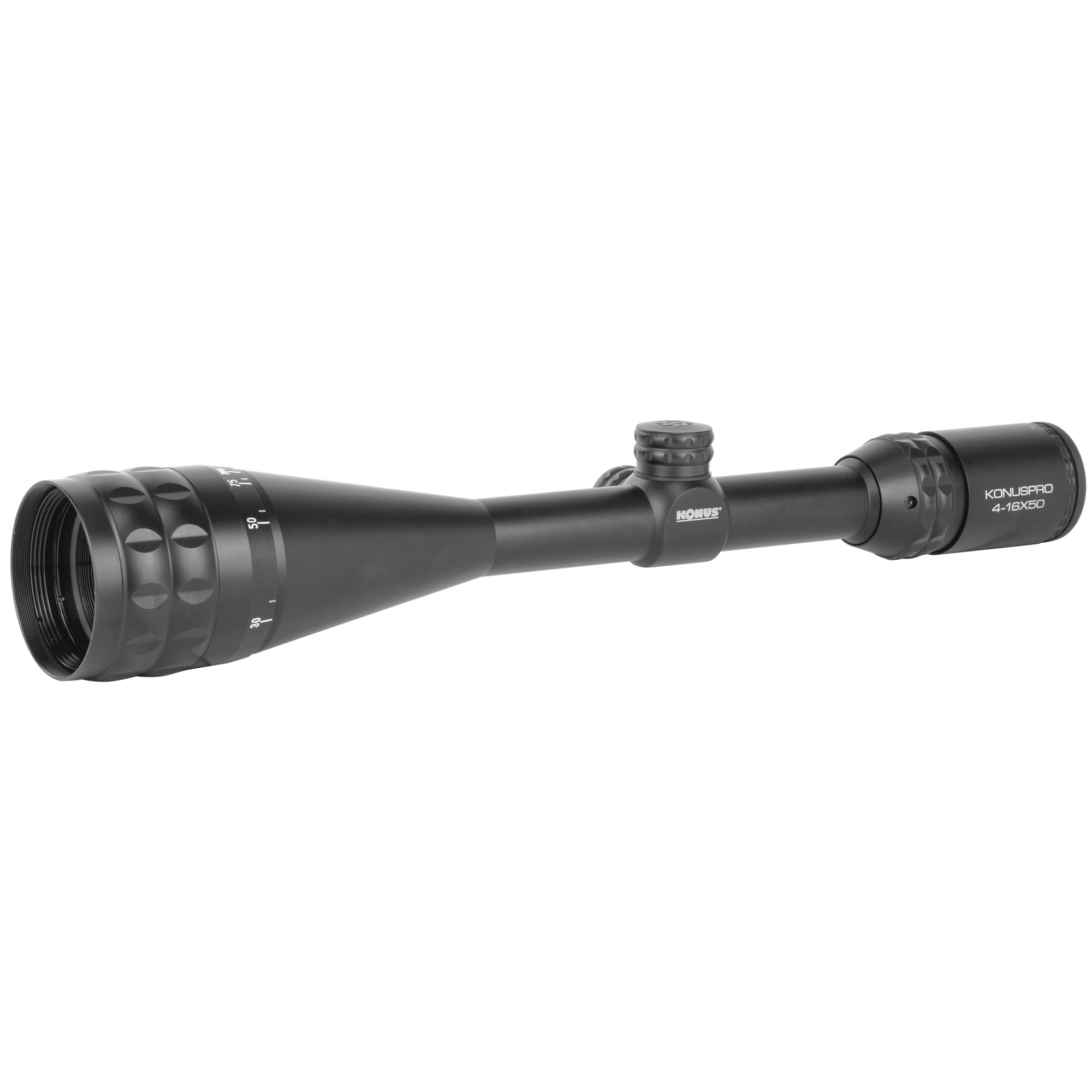 Konus Pro Etched 550 Yard Ballistic 4-16X Rifle Scope 1″ – Black