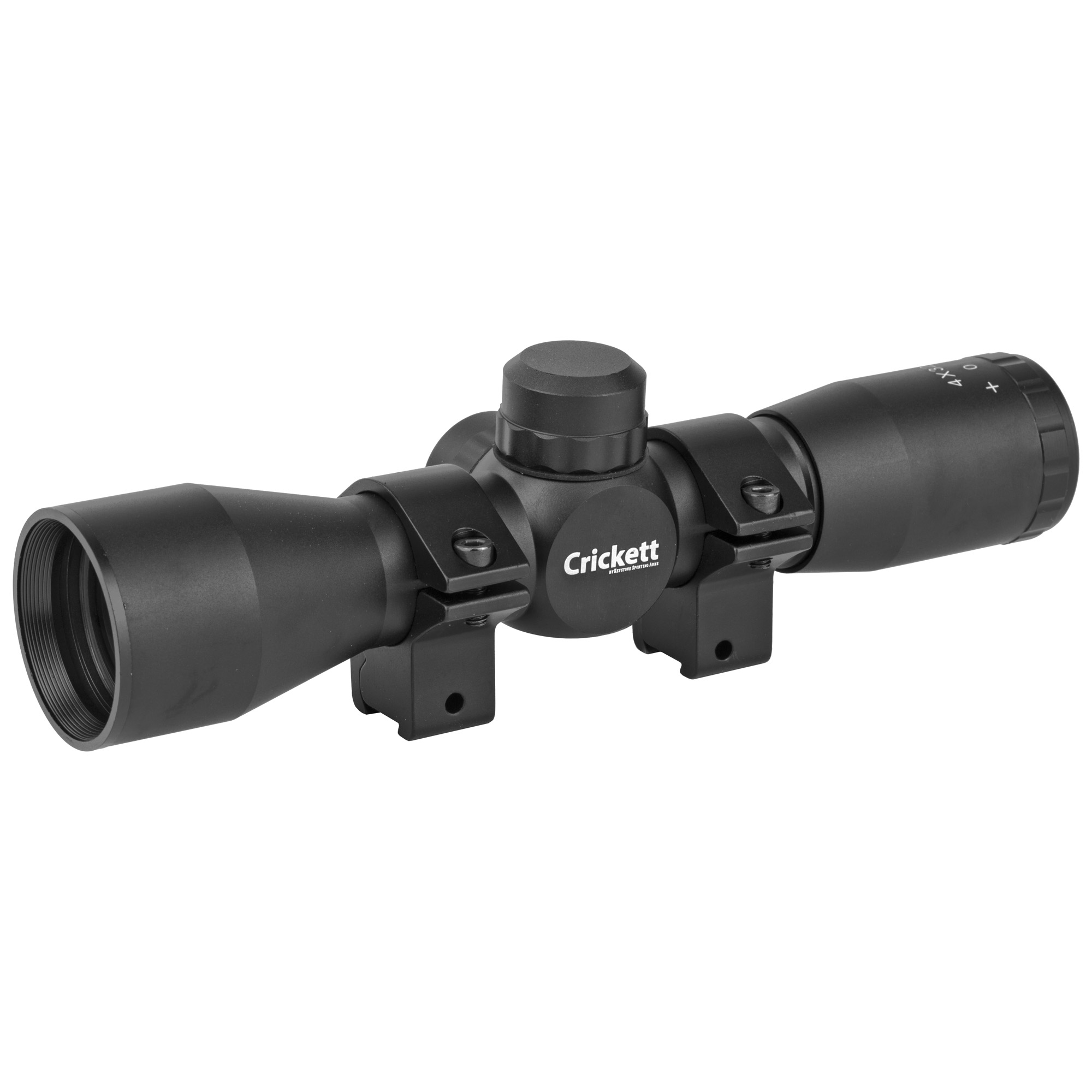 Keystone Quick Focus 4-32X Rifle Scope – Black