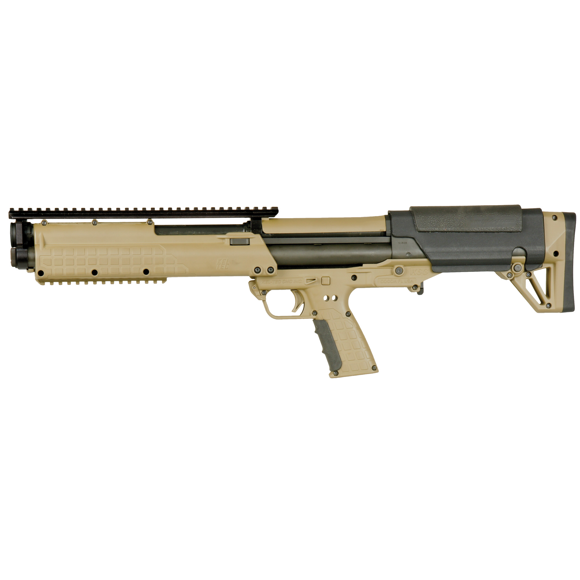 Kel-Tec KSG 18.5″ 12 Gauge 3″ 7+7rd – Tan