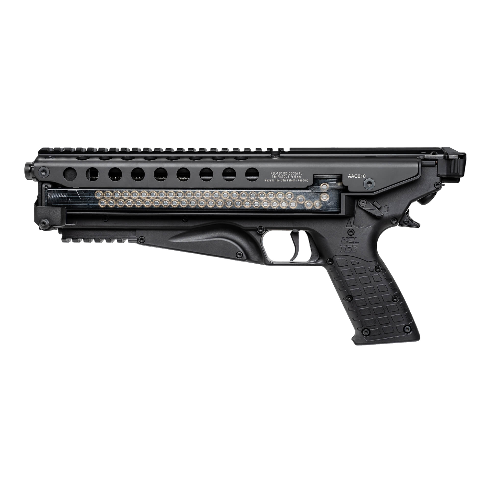 Kel-Tec P50 9.5″ 5.7X28mm 50rd – Black