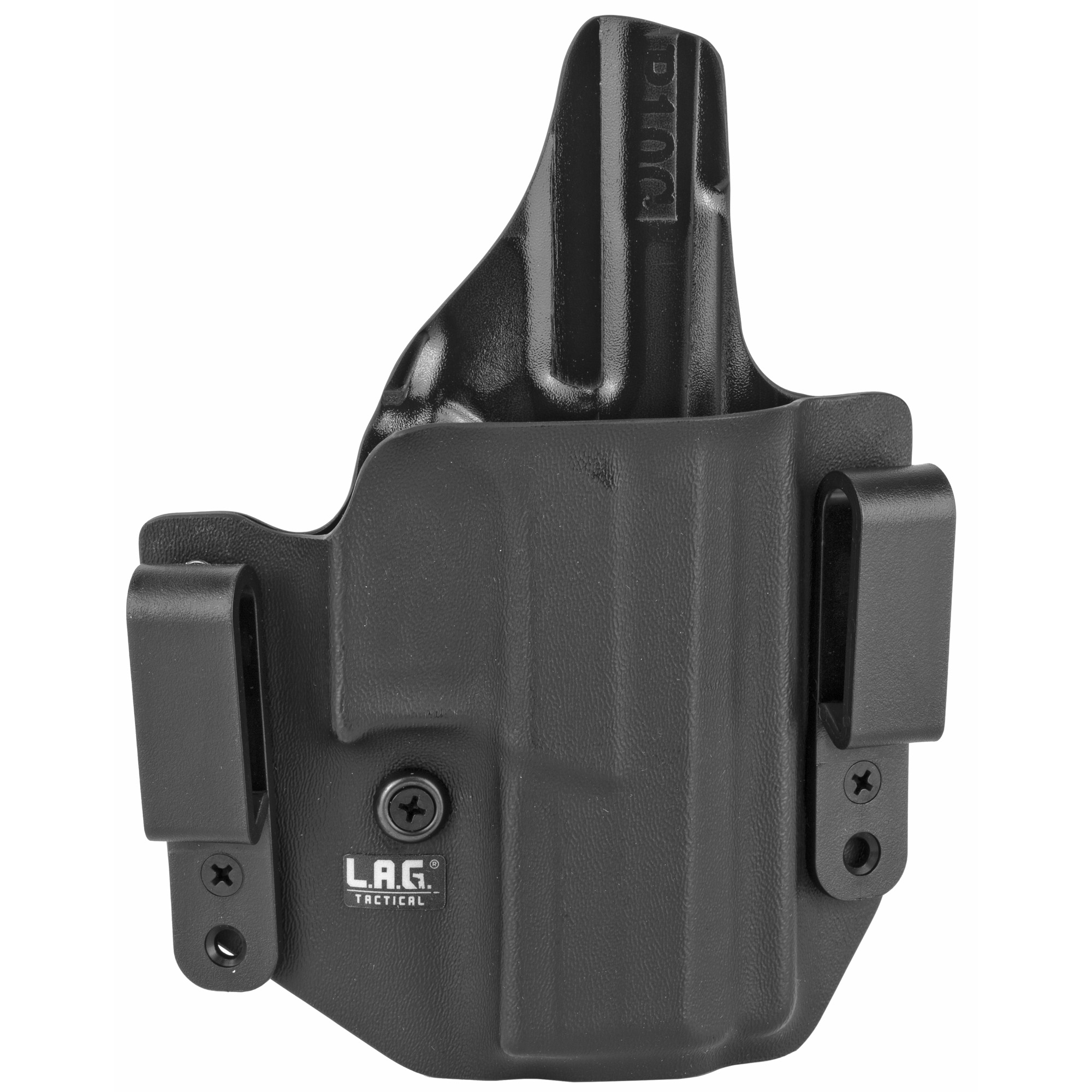 L.A.G. Tactical CZ P-10C Defender Right Hand Kydex Holster – Black