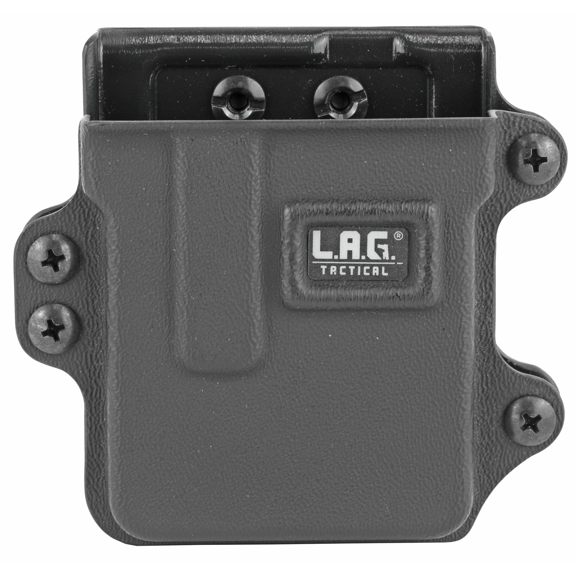 L.A.G. Tactical AR-15 Magazine Single Rifle Magazine Carrier Kydex Magazine Pouch – Black