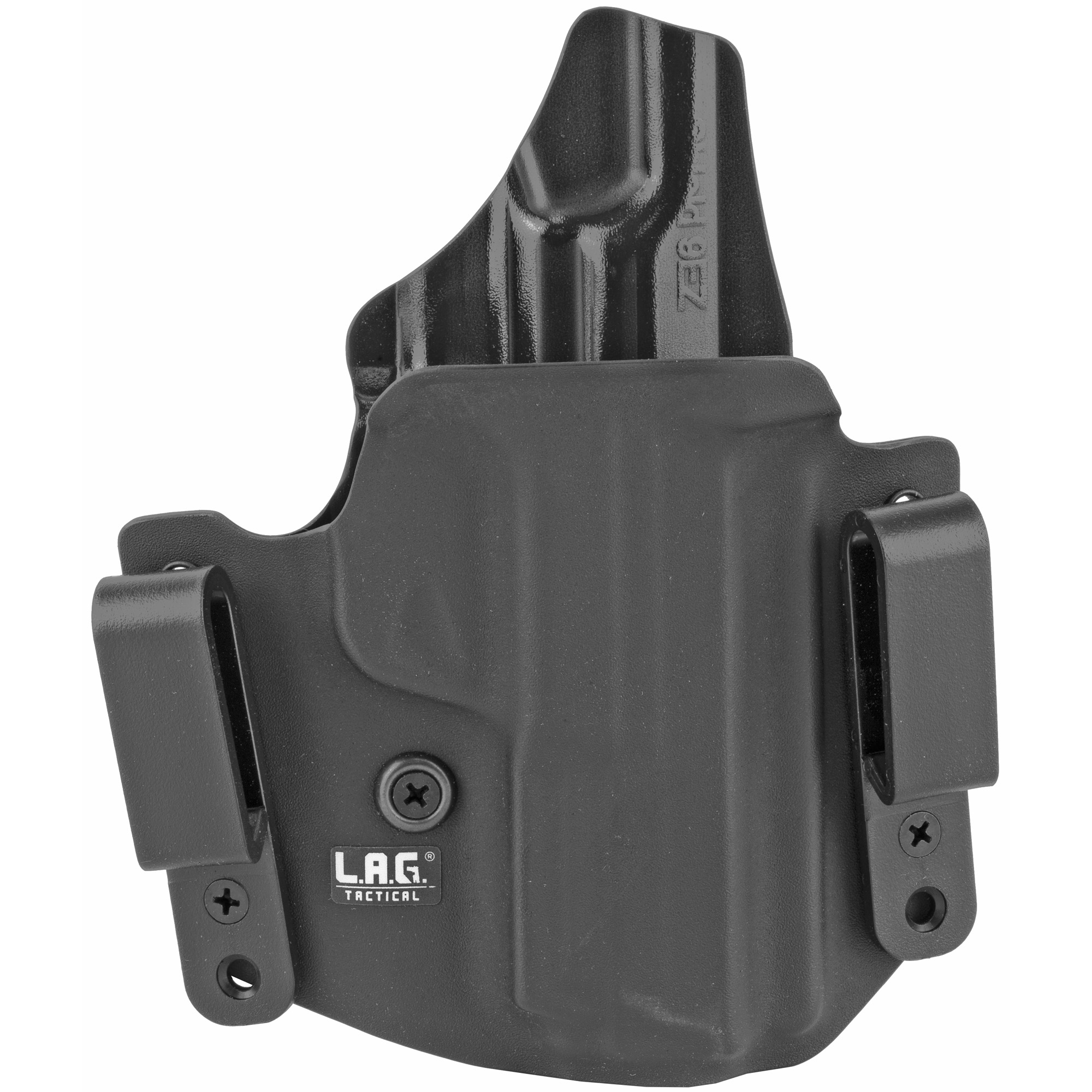 L.A.G. Tactical S&W M&P Shield 9EZ Defender Right Hand Kydex Holster – Black