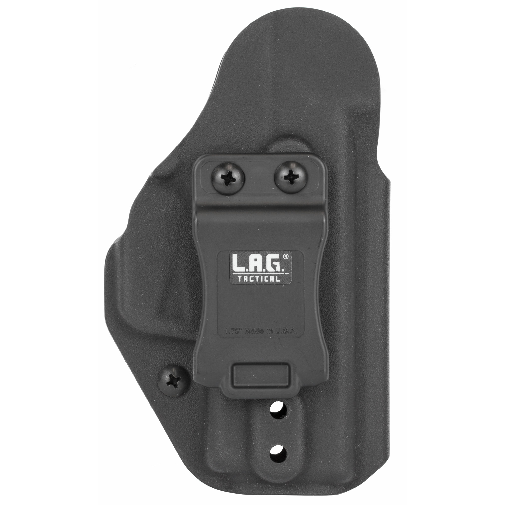 L.A.G. Tactical Springfield XDS 9/45 3.3″ Barrel Liberator MK II Ambidextrous Kydex Holster – Black