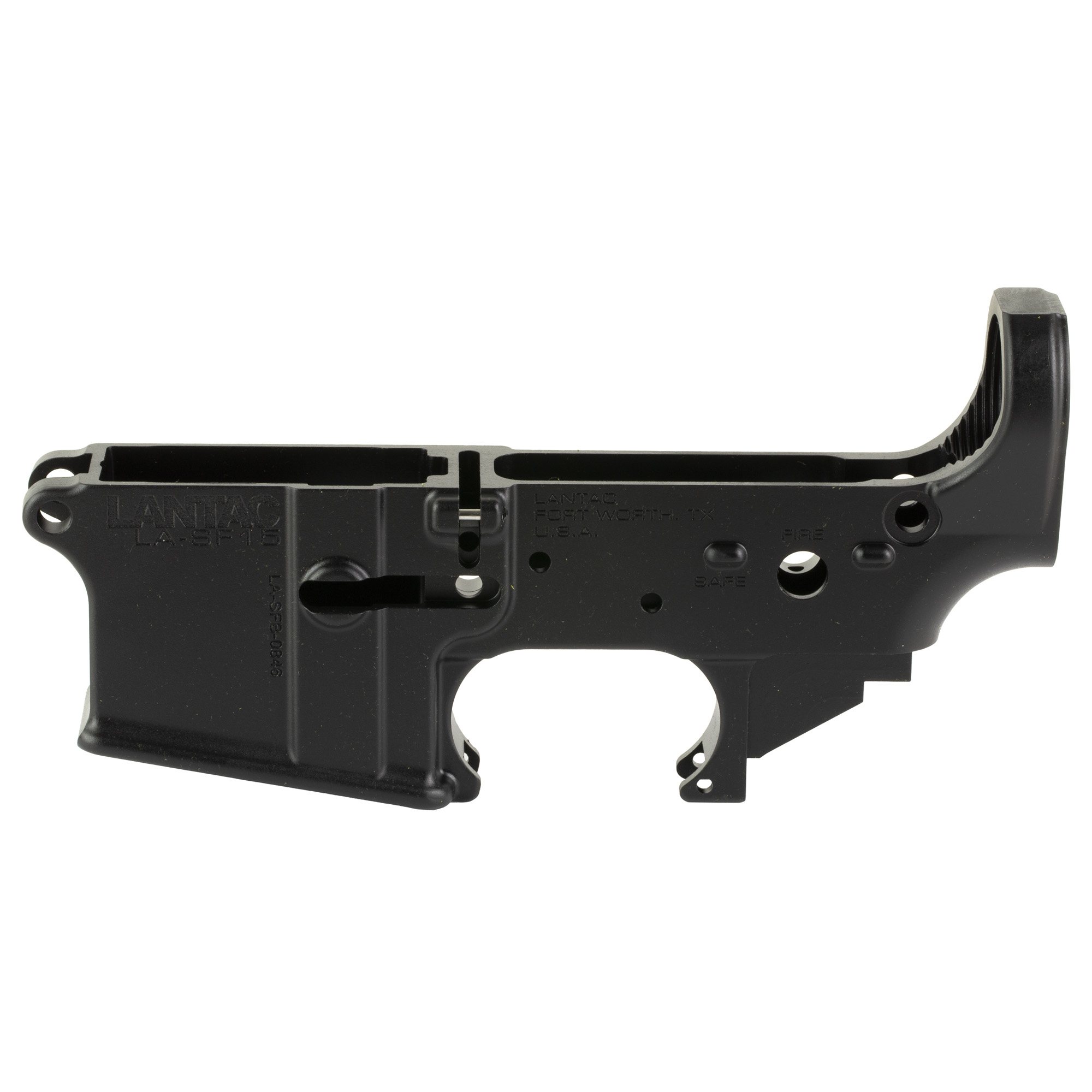 LanTac SF 15 Stripped Lower Receiver Multi – Black