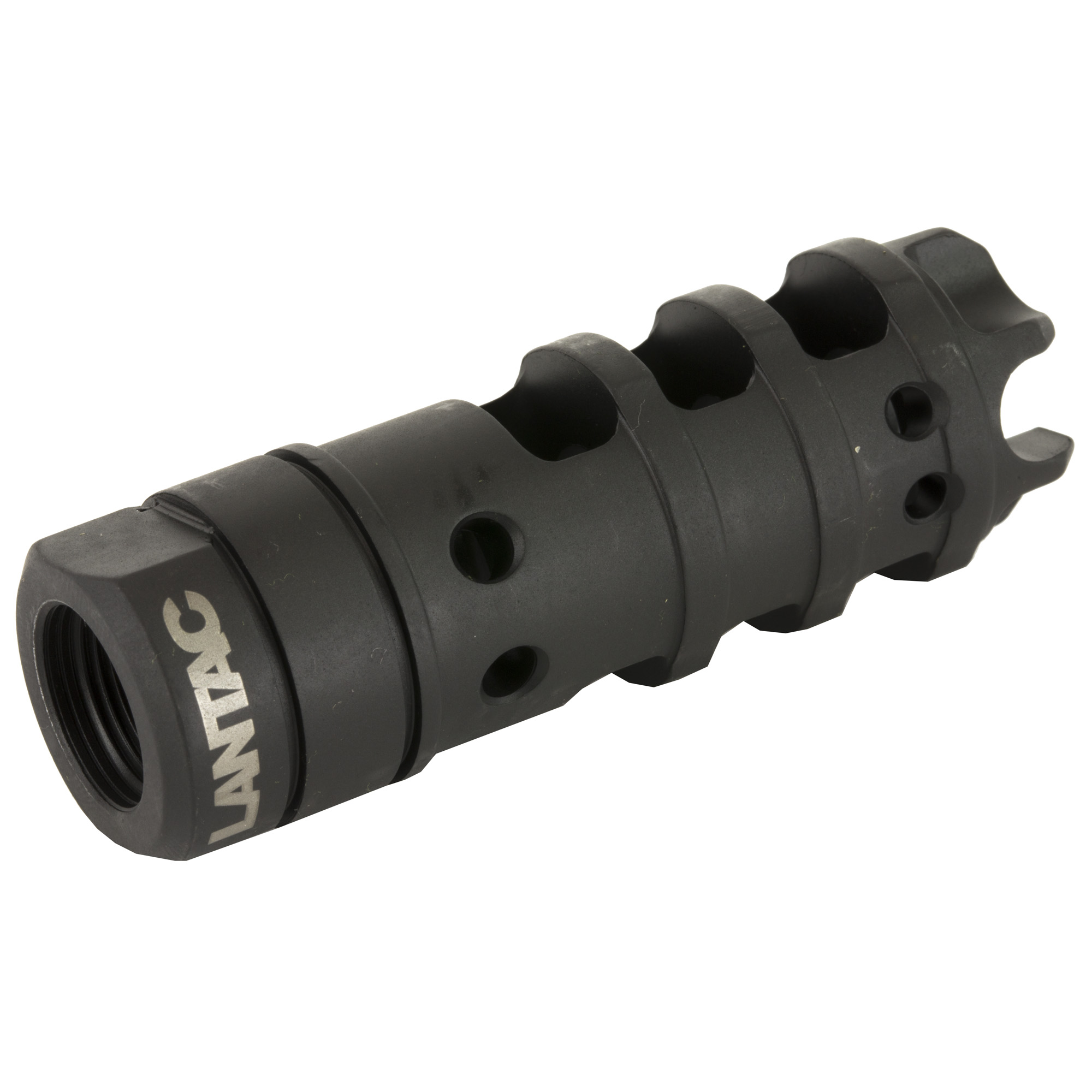 LanTac 1/2×28 Dragon 9mm Muzzle Brake 1/2X36 – Black