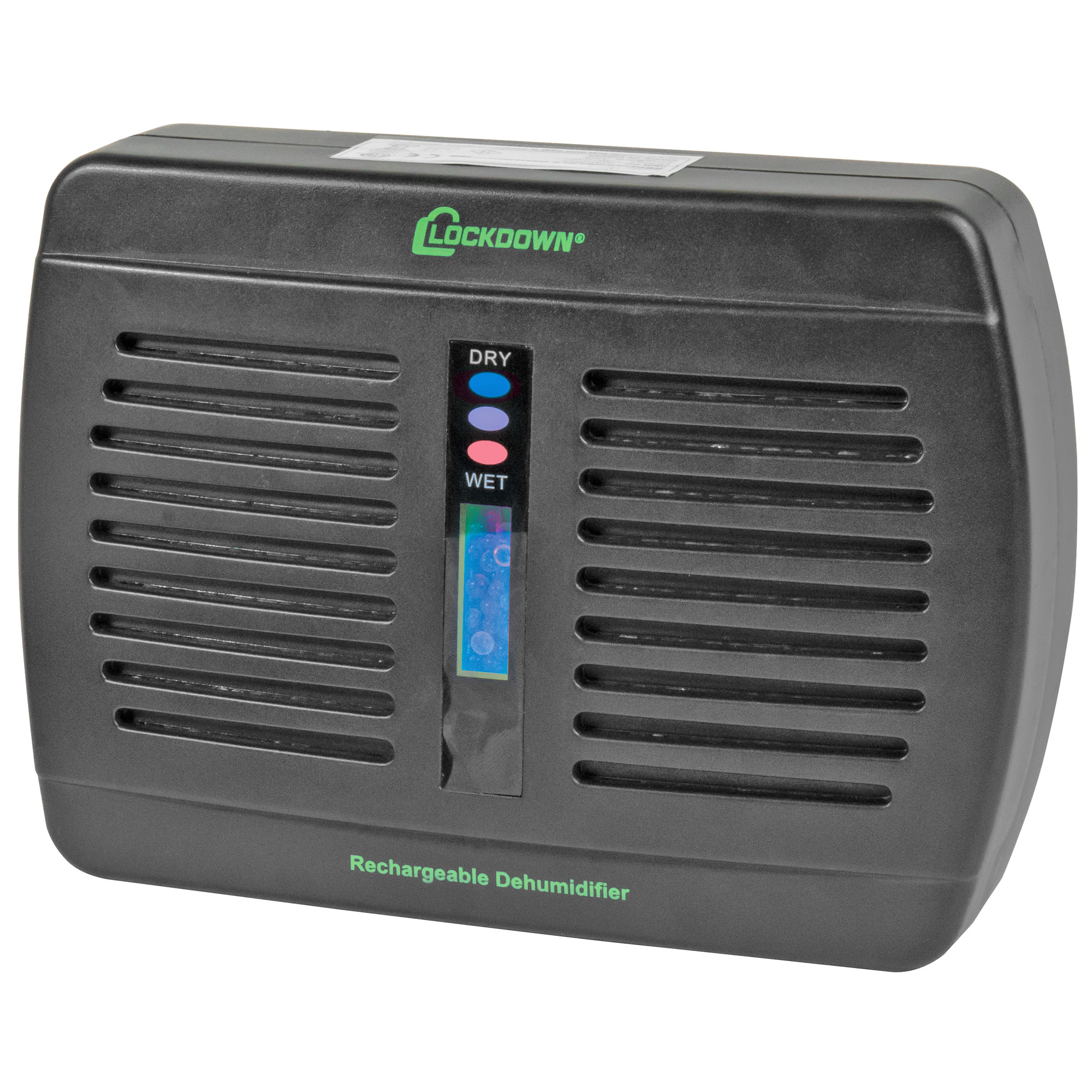 Lockdown Rechargeable Dehumidifier – Black