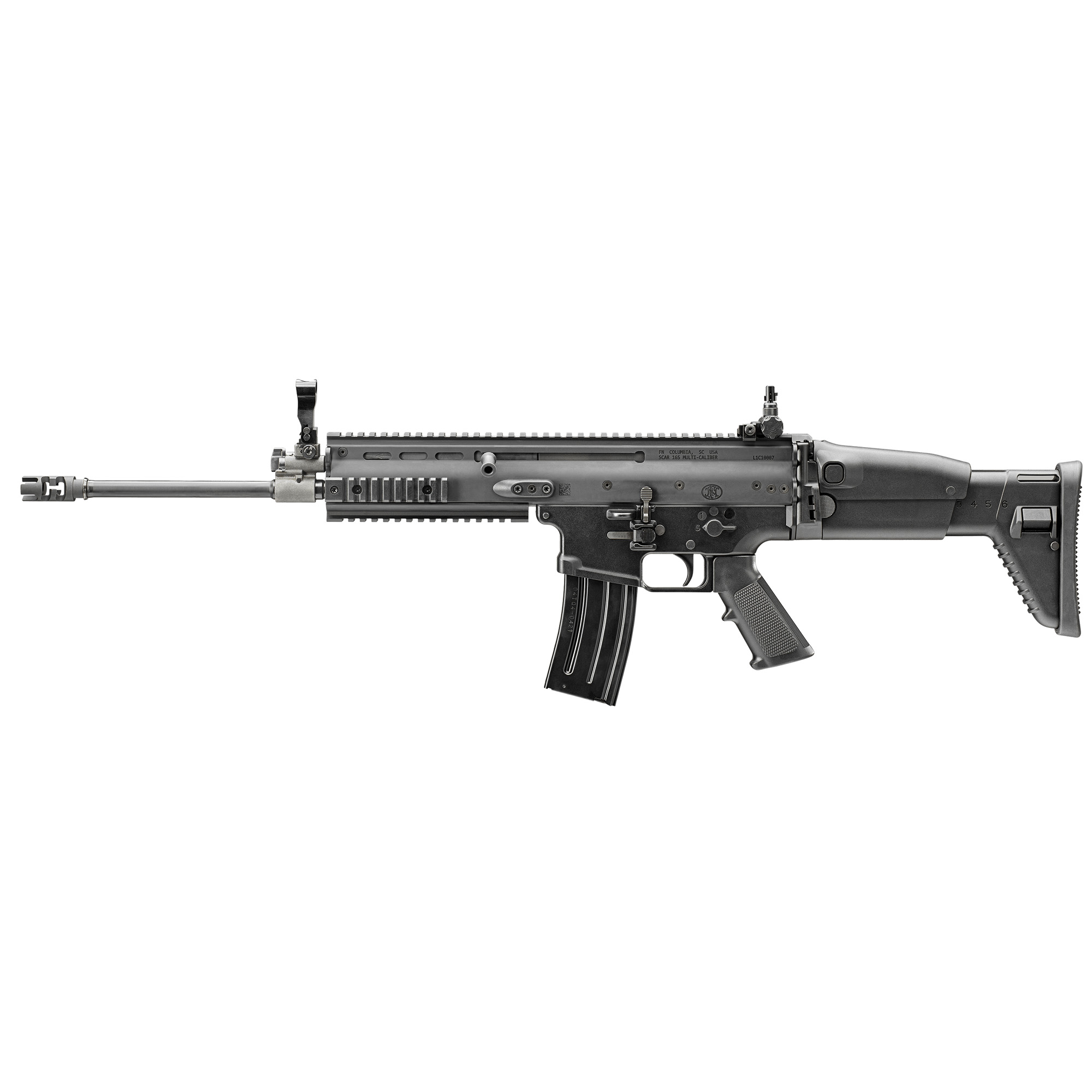 FN SCAR NRCH 16″ 5.56 NATO 30rd Adjustable Sights – Black