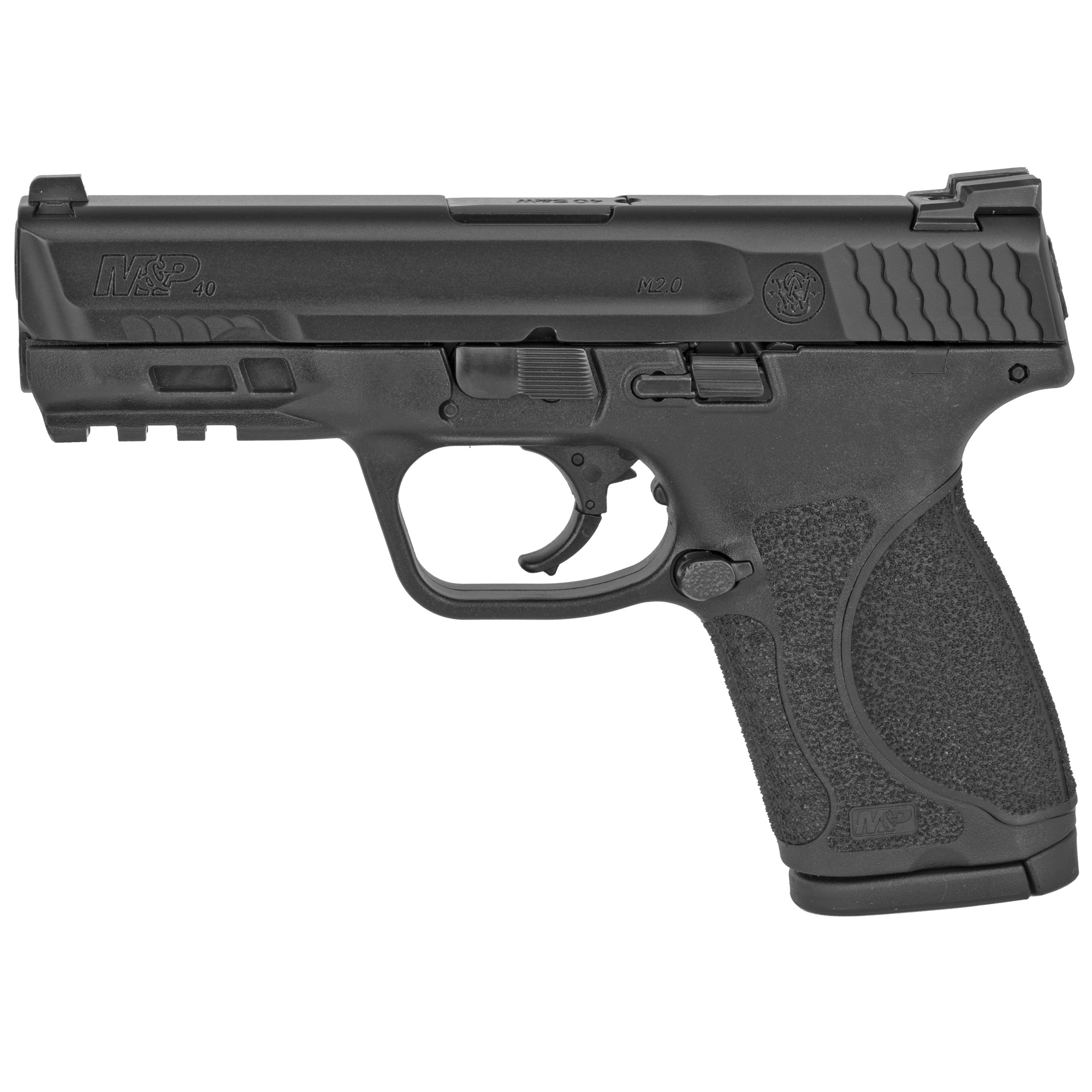 Smith & Wesson M&P M2.0 Compact Striker Fired 4″ 40 S&W 13rd Night Sights – Black