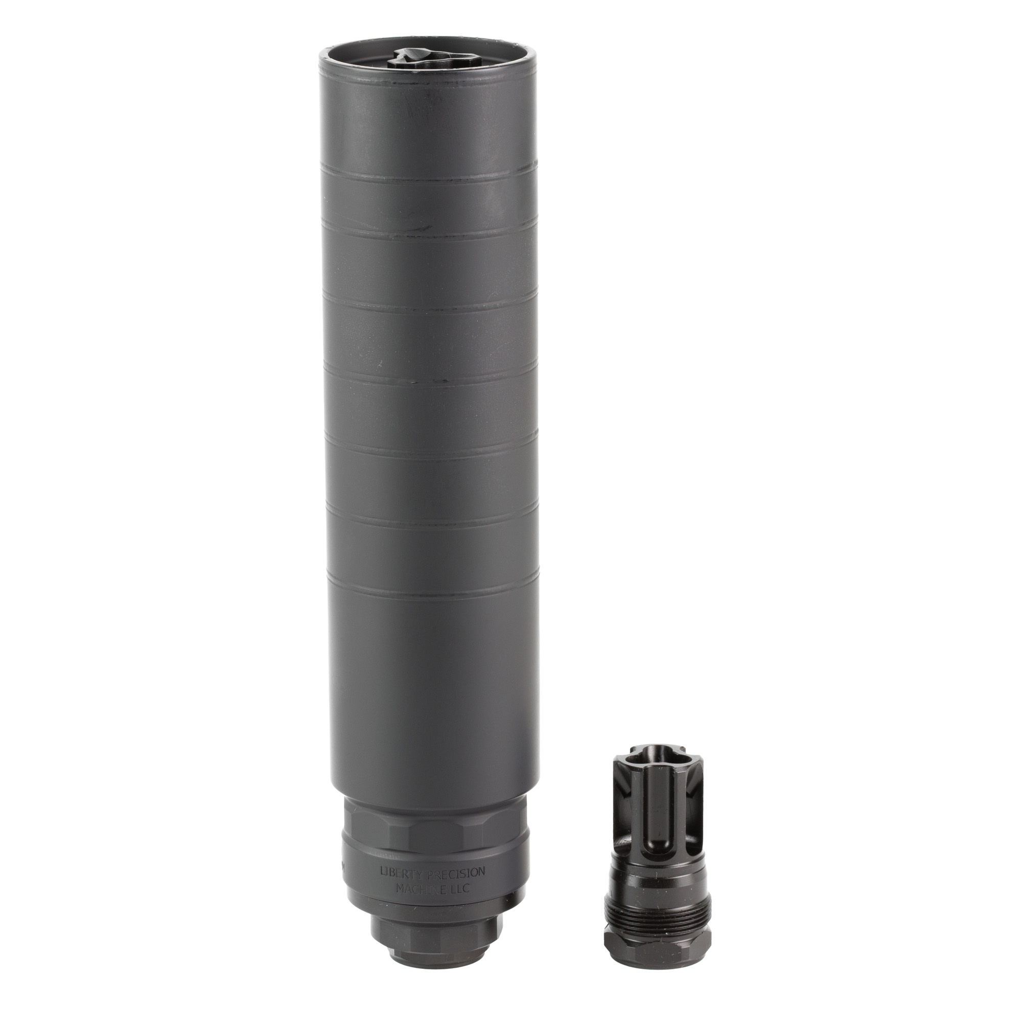 Liberty Precision Machine Anthem-S2 Suppressor 7.62mm Steel – Black