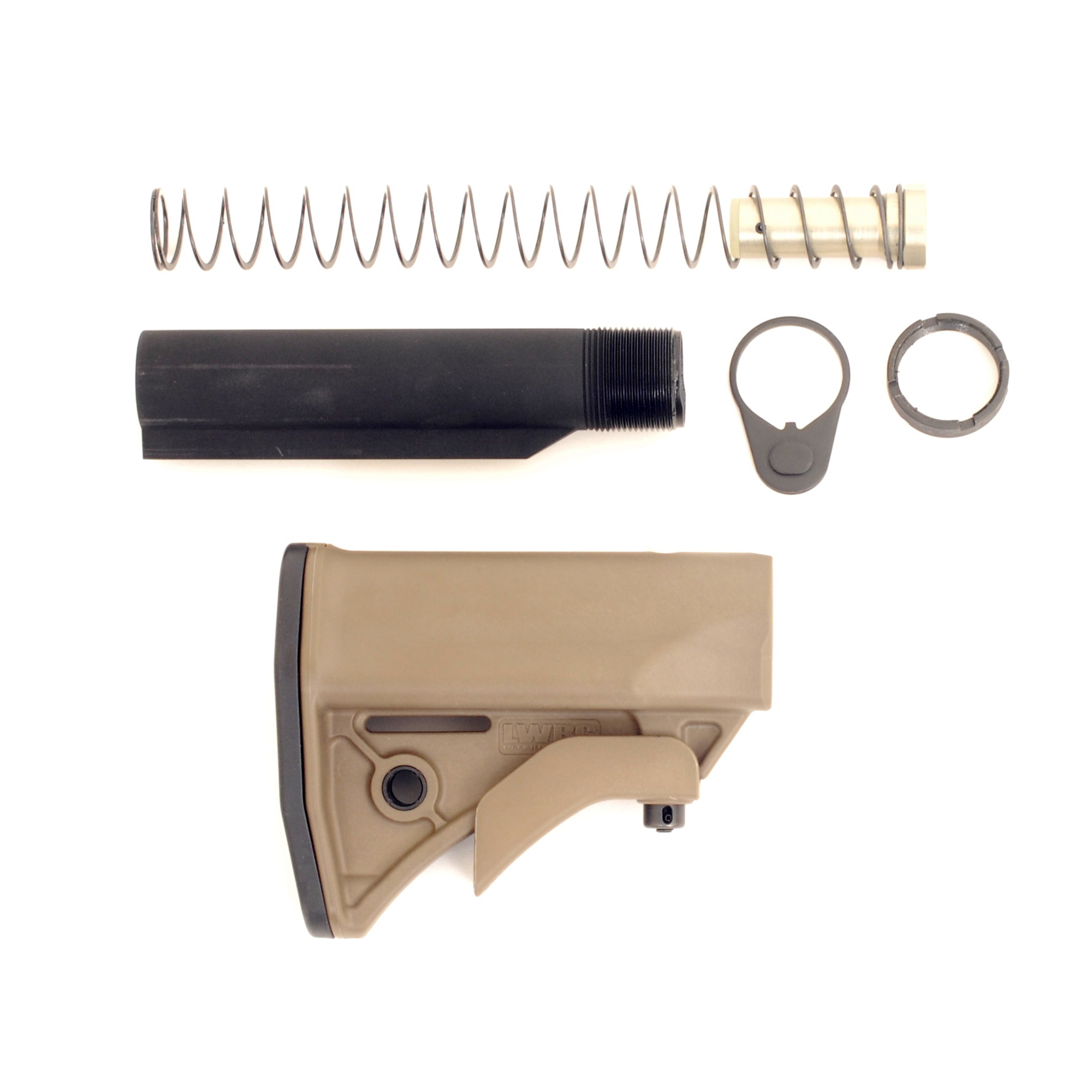 LWRC Ultra-Compact Individual Weapon Stock Kit – Flat Dark Earth