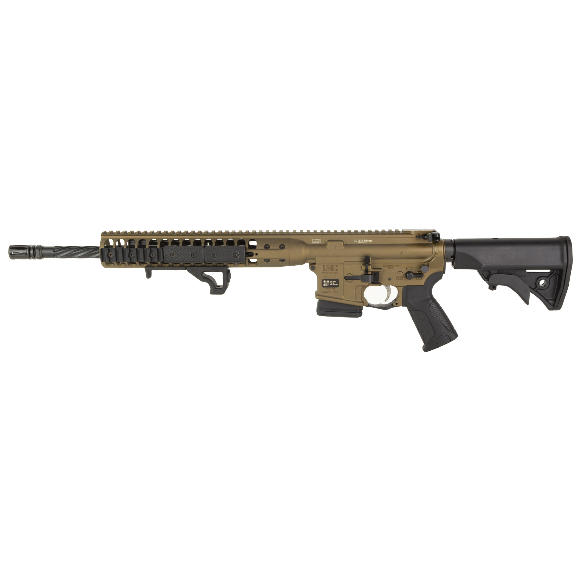 LWRC DI Rifle California Compliant Compact 16.1″ 5.56 NATO 10rd – Burnt Bronze