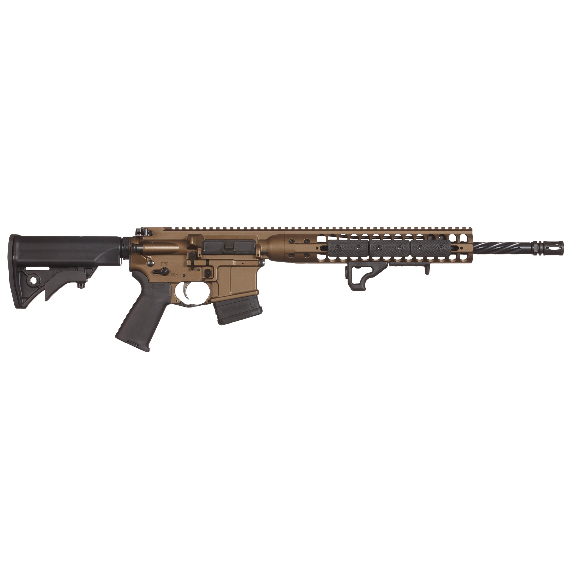 LWRC DI Rifle AR 16.1″ 5.56 NATO 10rd – Burnt Bronze