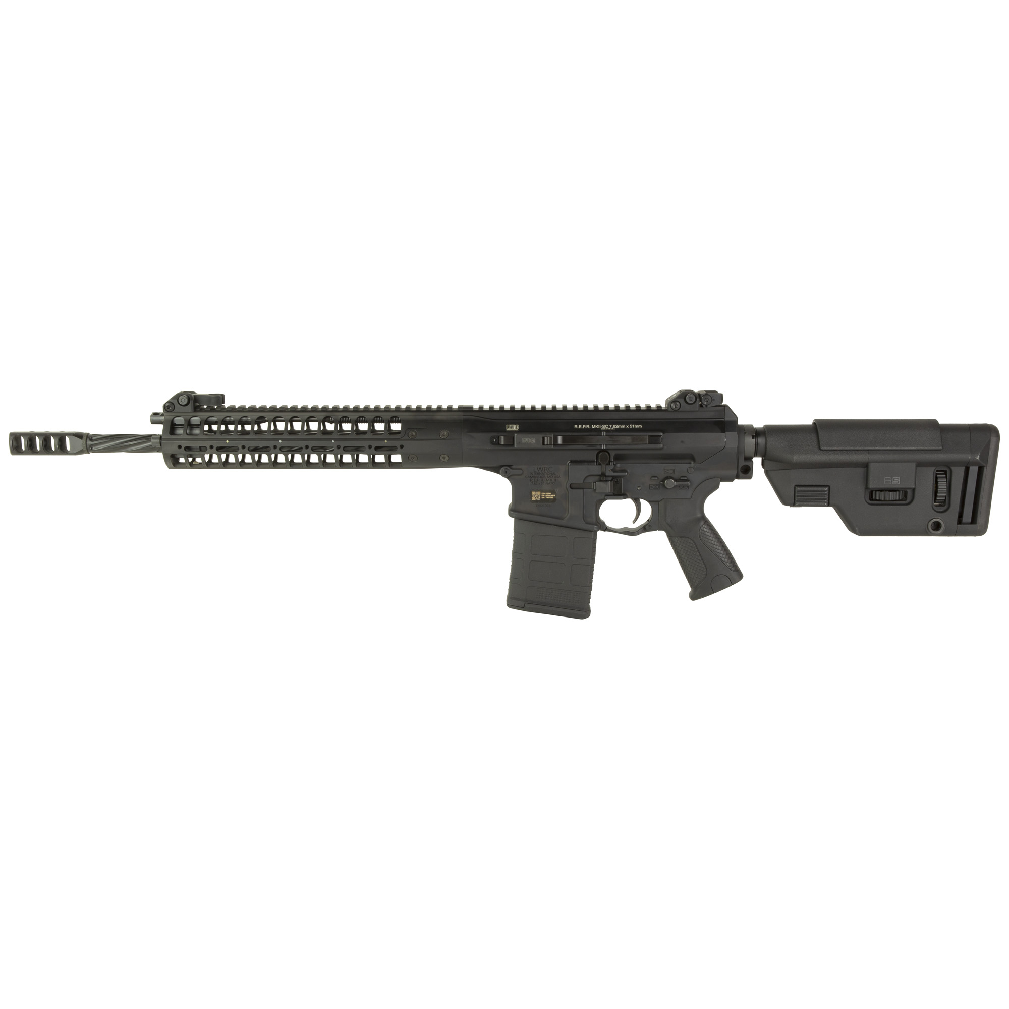 LWRC REPR MKII Side Charge 16.1″ 308 Winchester 30rd – Black