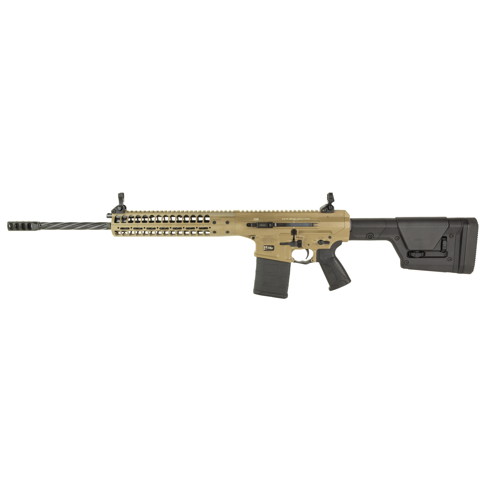 LWRC REPR MKII AR 20″ 308 Winchester 20rd – Flat Dark Earth