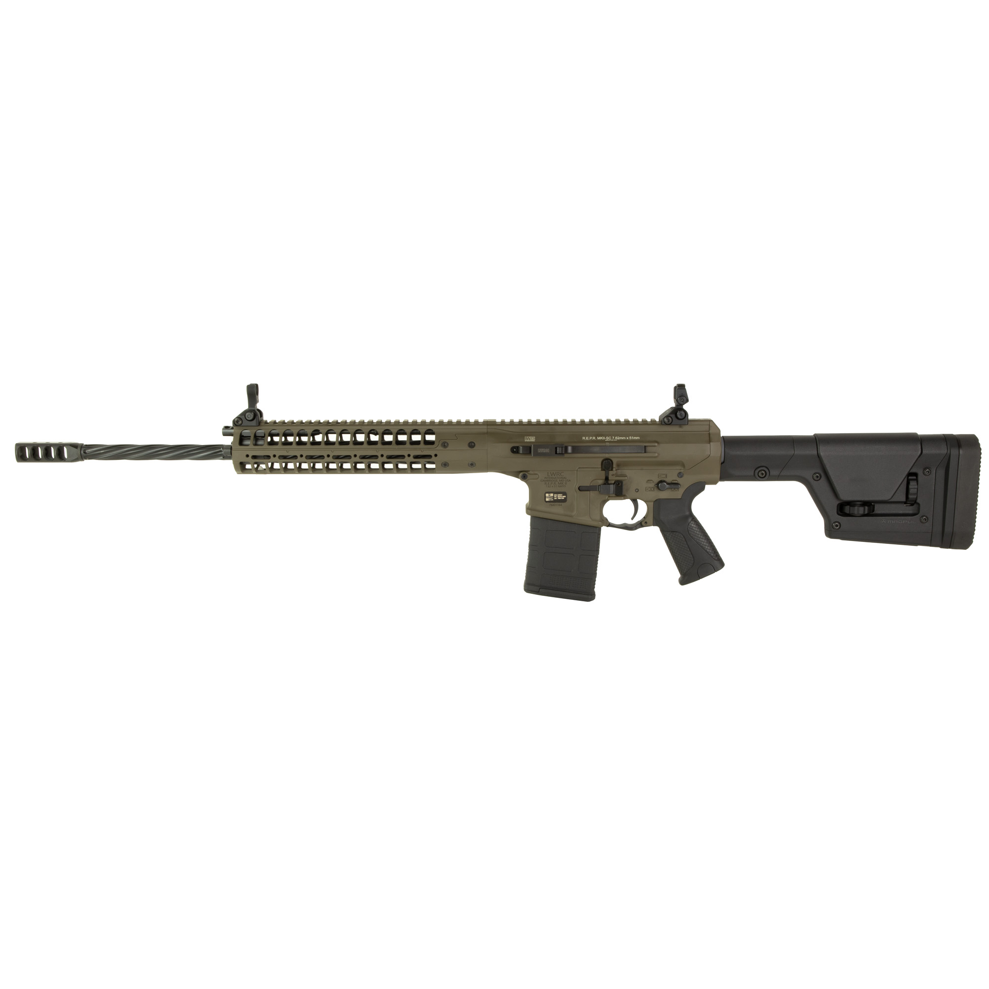 LWRC REPR MKII AR 20″ 308 Winchester 20rd – Patriot Brown