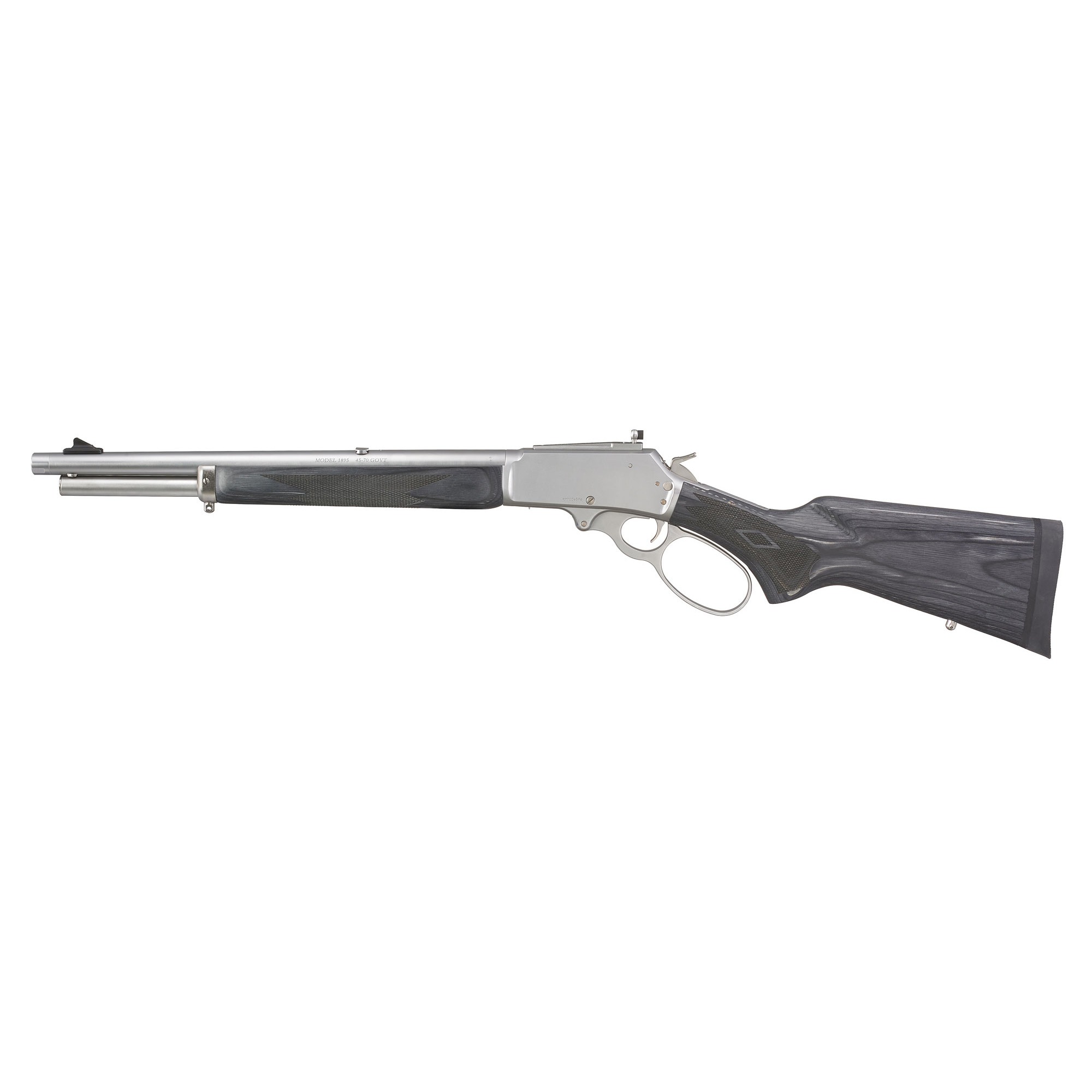 Marlin 1895 Trapper 16.5″ 45-70 Government 5rd Skinner – Silver