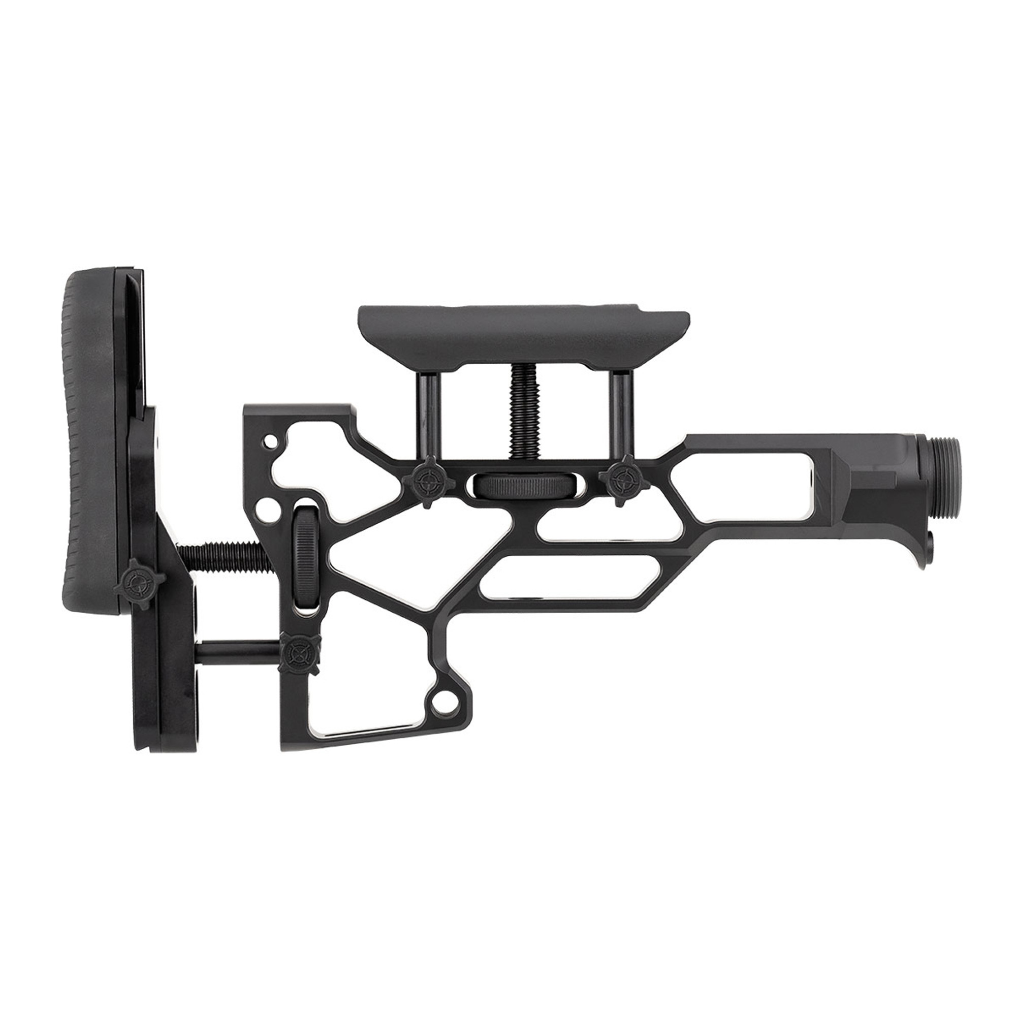 MDT Fixed Stock Interface SRS Skeleton Stock Kit – Black