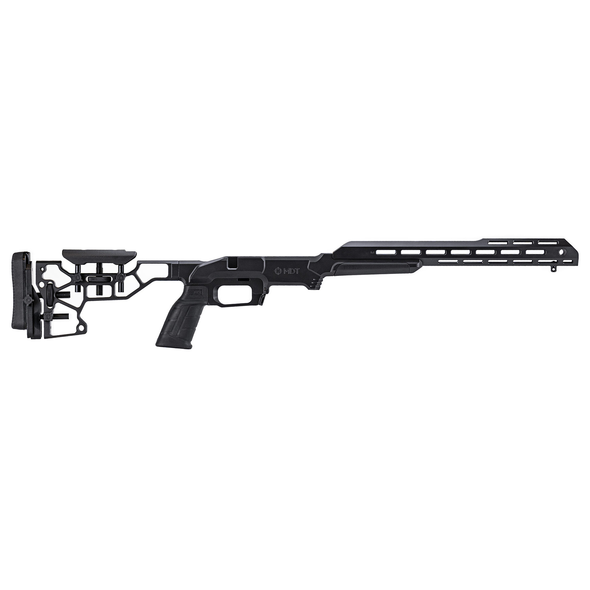 MDT Remington 700 Short Action ESS Chassis – Black