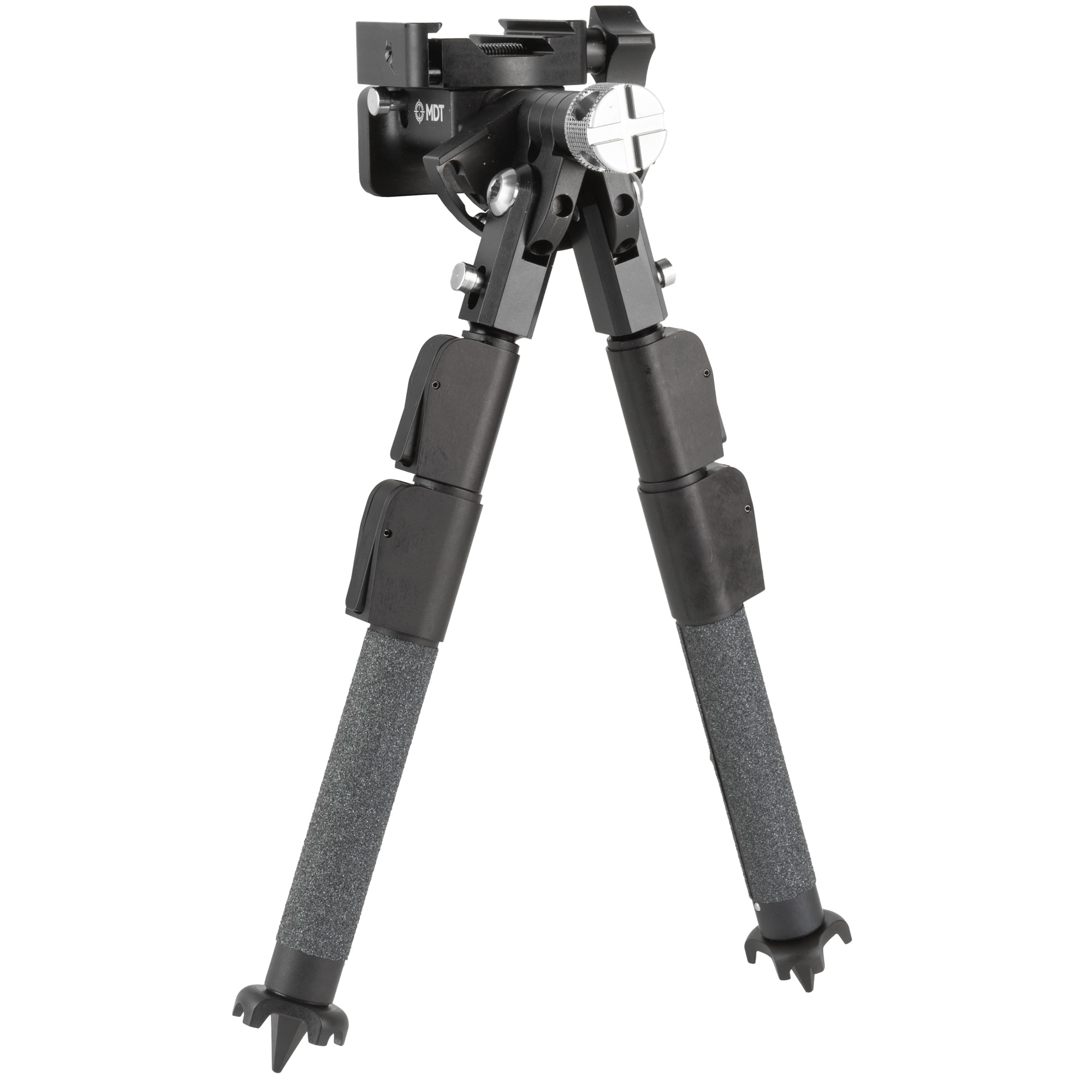 MDT Picatinny/Arca Rail CKYE-Pod Gen2 Double Pull Bipod 9″-18.5″ – Black