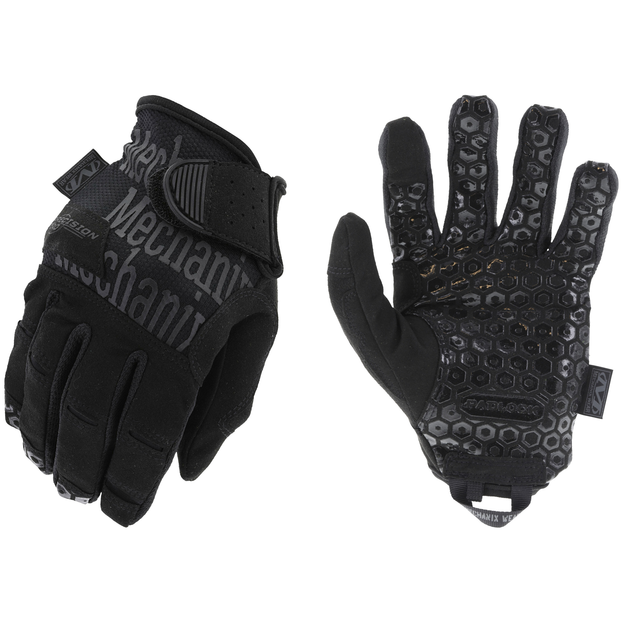 Mechanix Wear TAA PRECISION PRO Synthetic Leather Gloves Large – Black