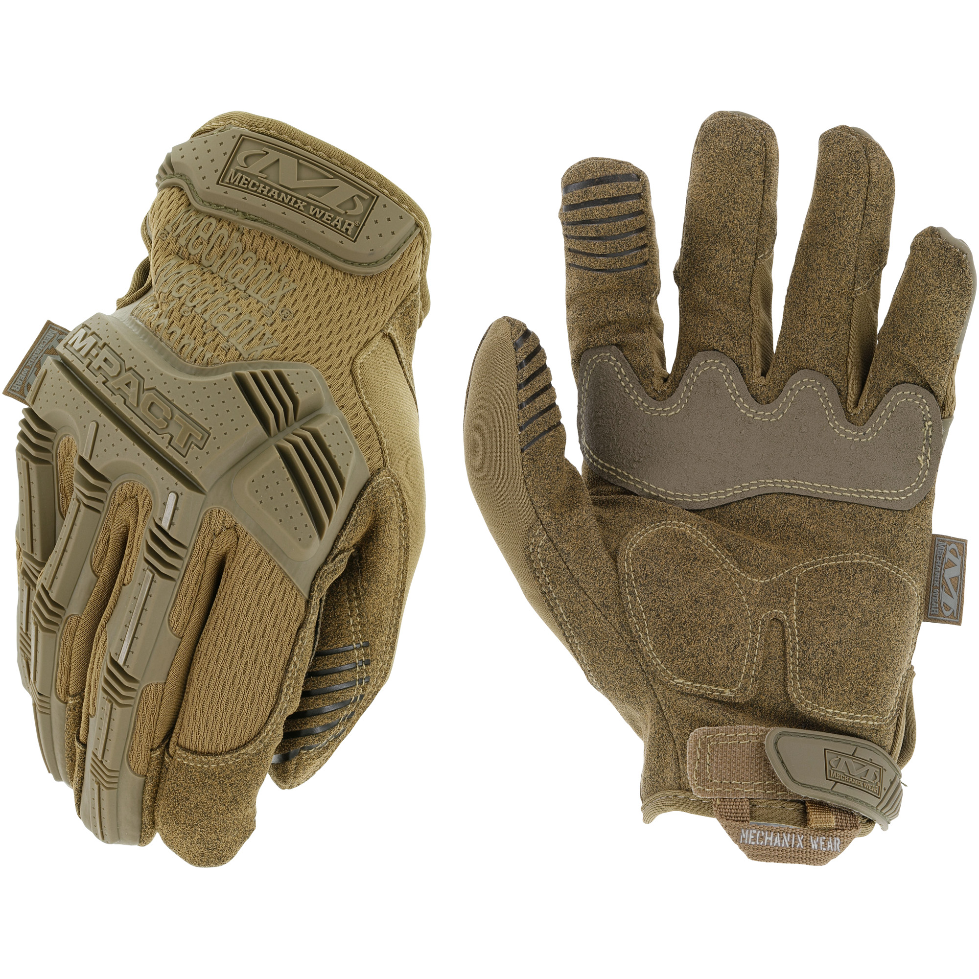 Mechanix Wear M-Pact Synthetic Leather Gloves Medium – Coyote